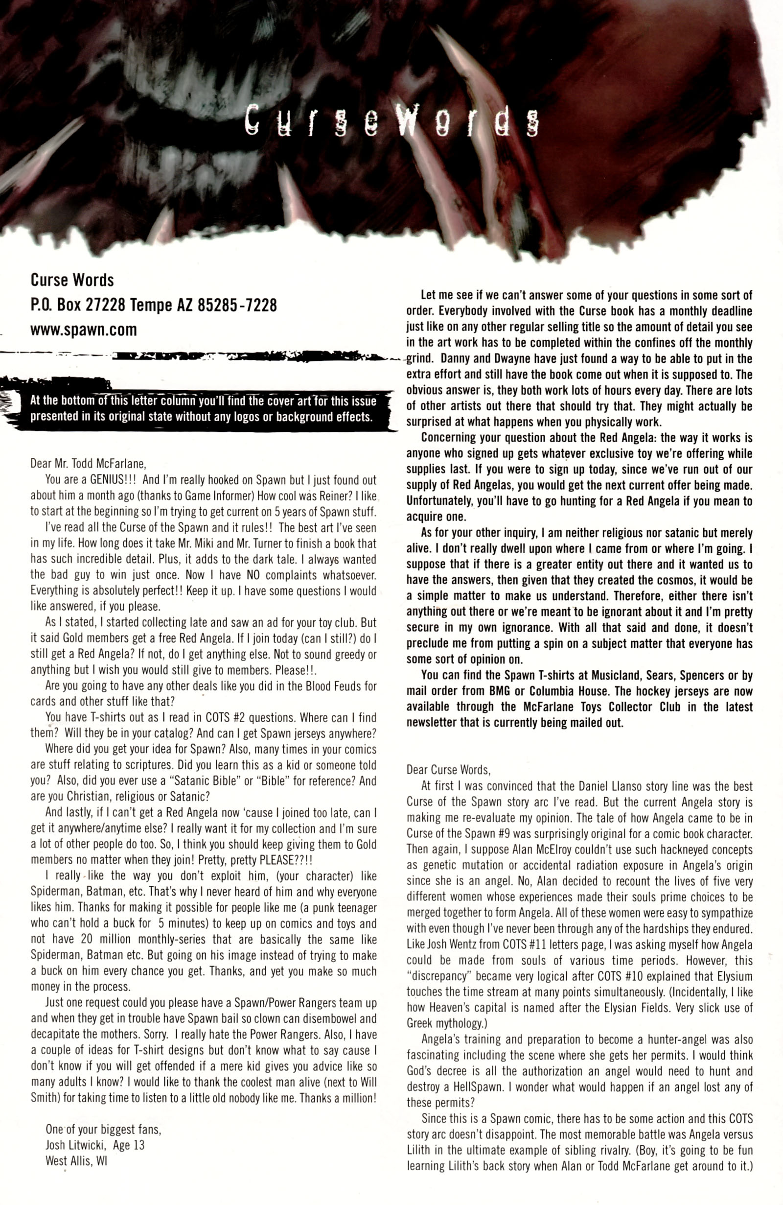 Read online Curse of the Spawn comic -  Issue #13 - 26