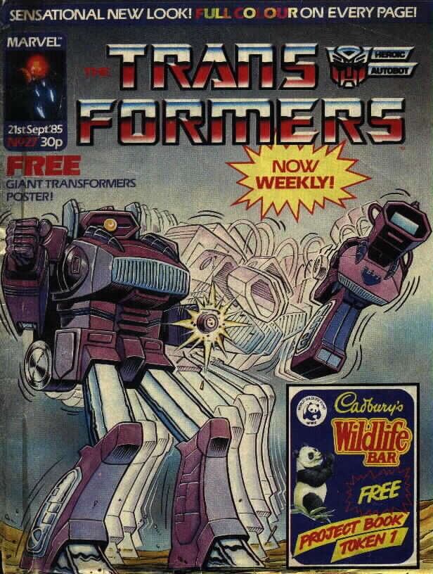 Read online The Transformers (UK) comic -  Issue #27 - 1