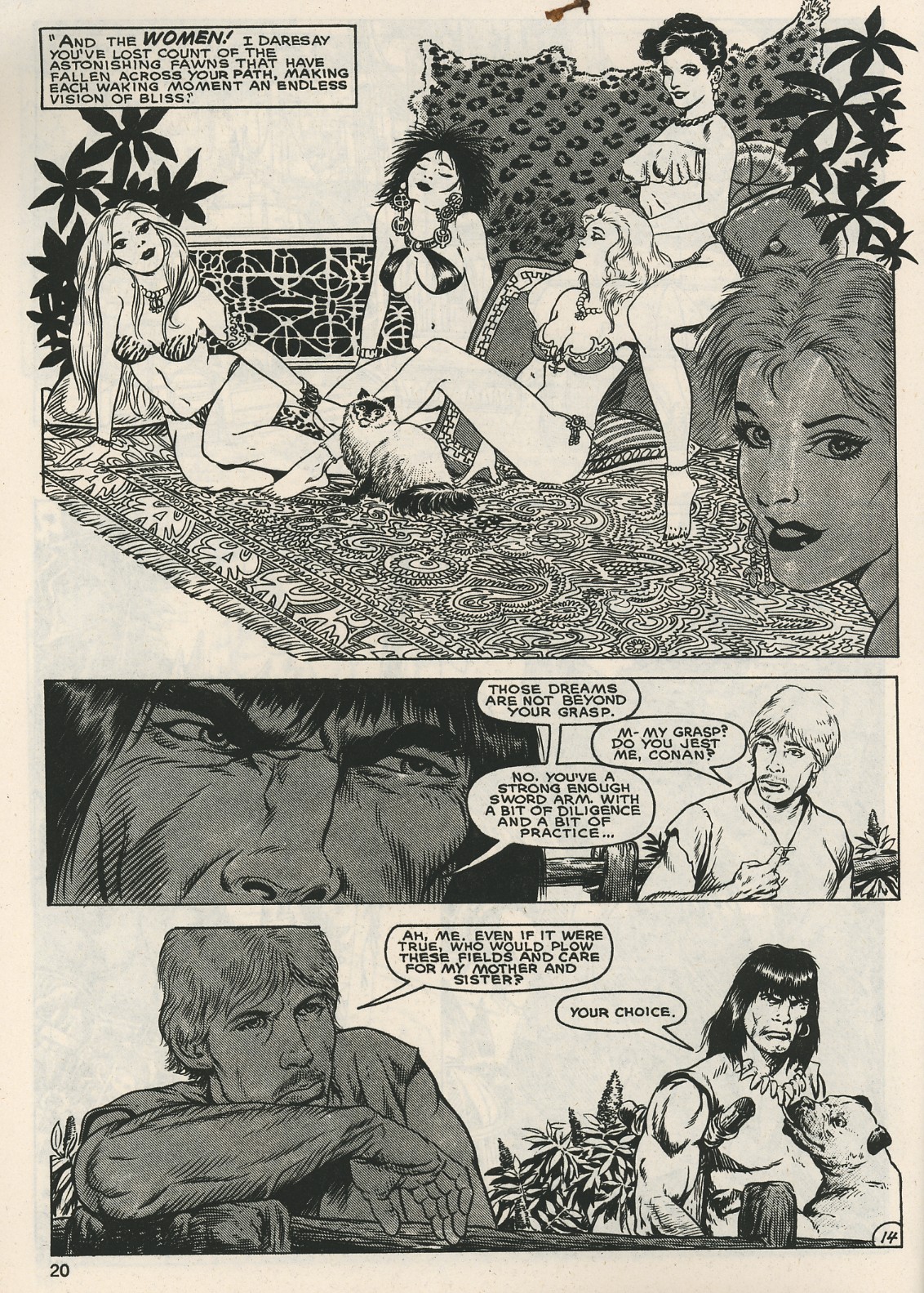 The Savage Sword Of Conan issue 126 - Page 20