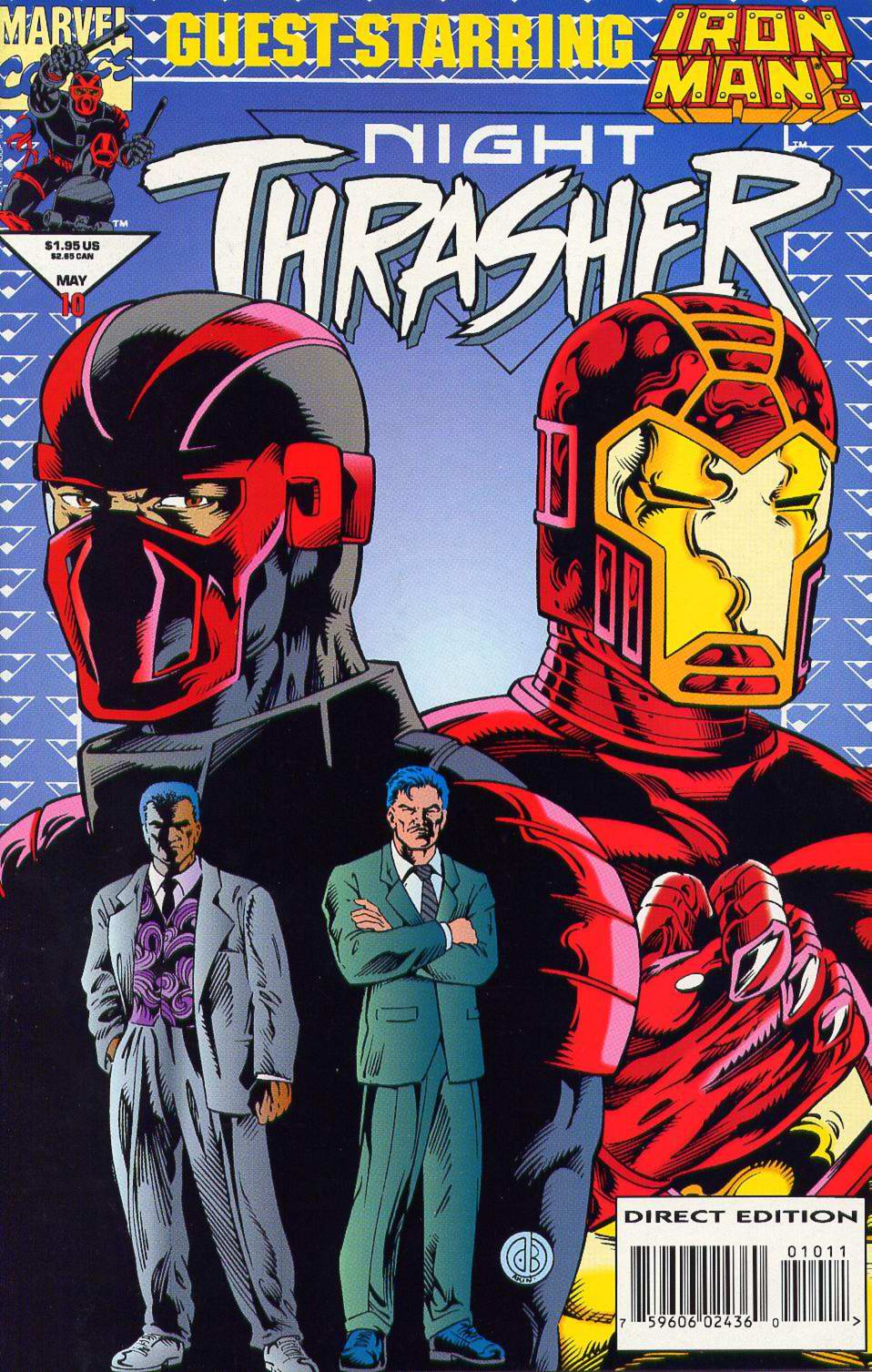 Read online Night Thrasher comic -  Issue #10 - 1