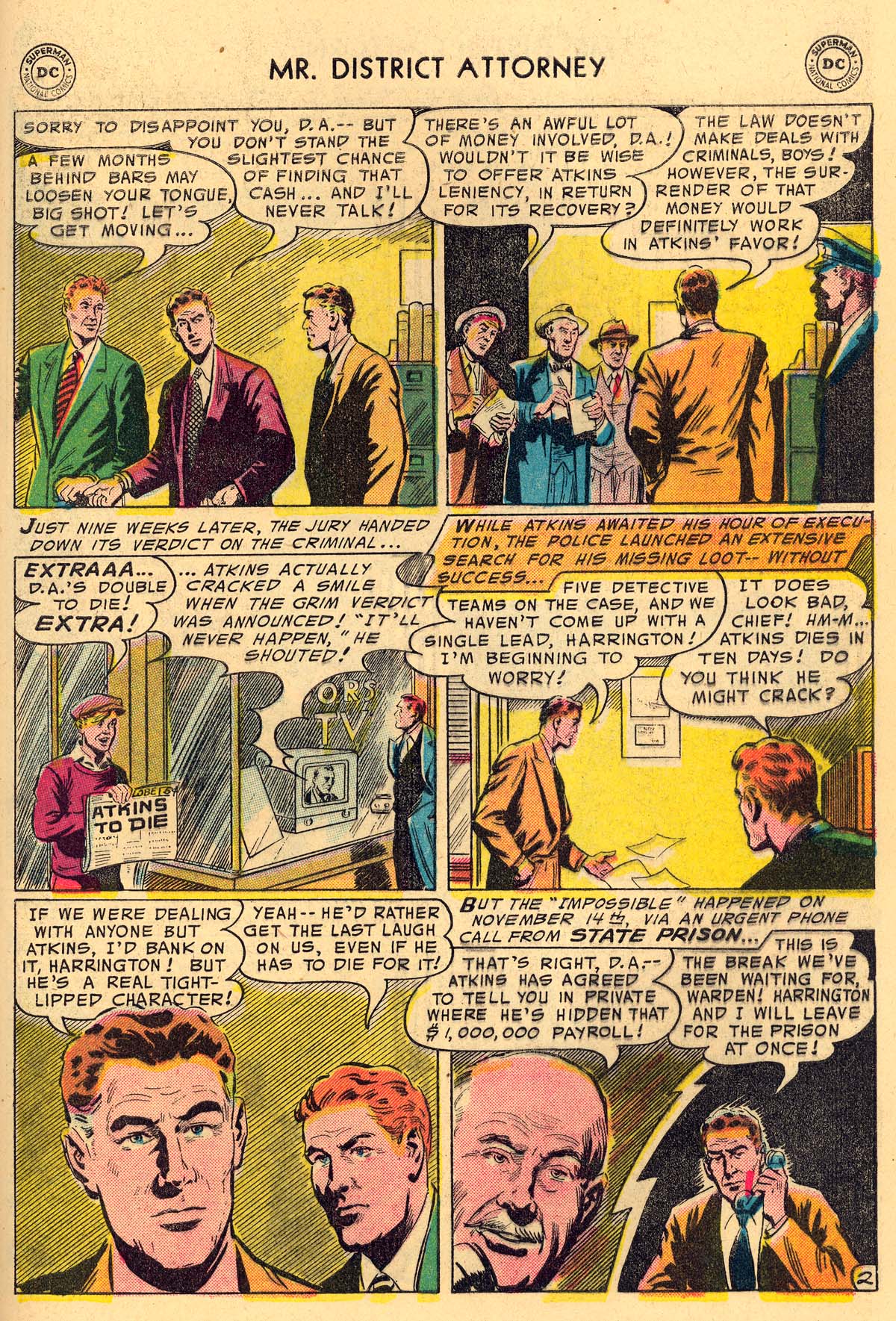 Read online Mr. District Attorney comic -  Issue #49 - 27