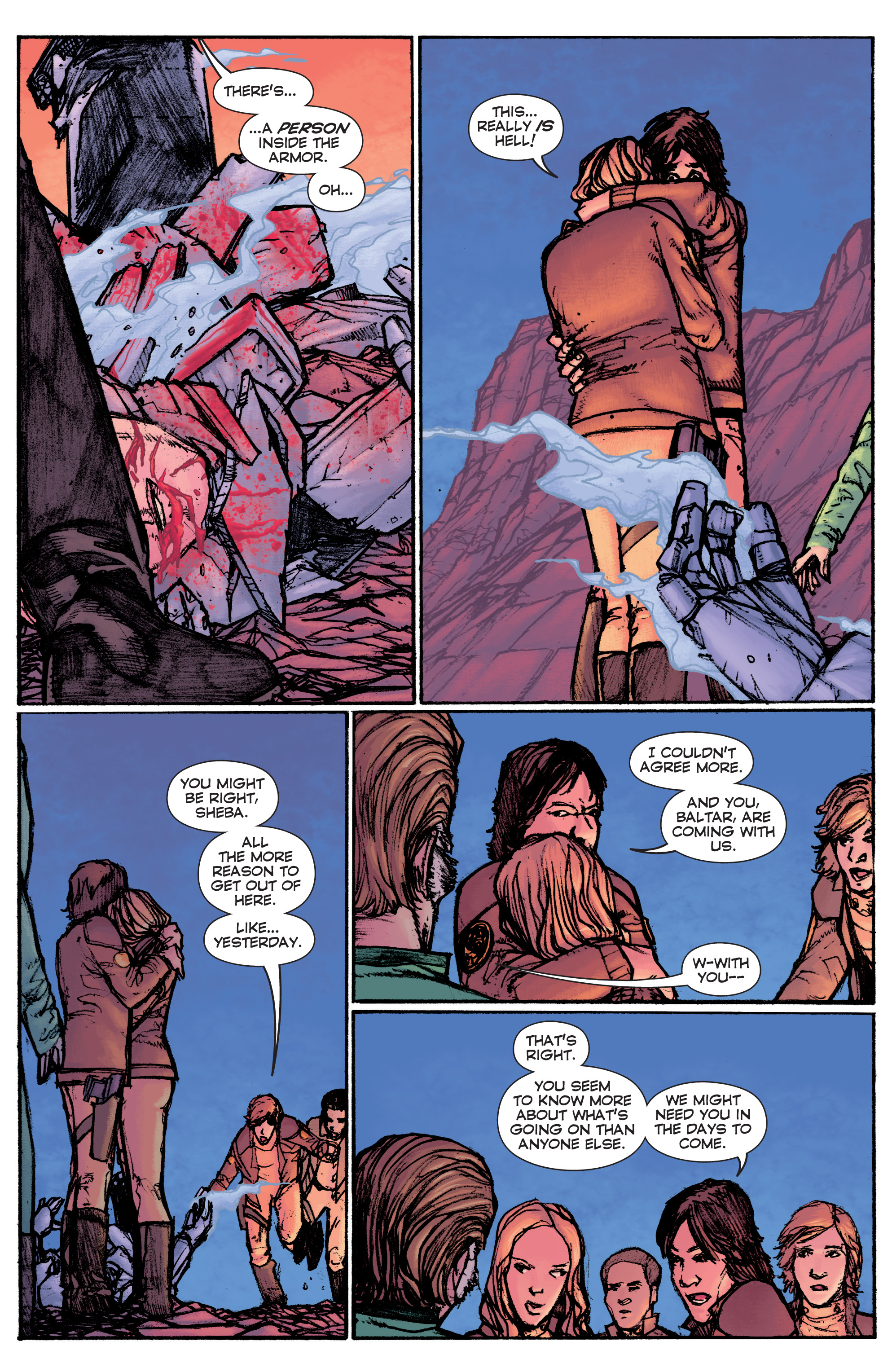 Read online Classic Battlestar Galactica (2016) comic -  Issue #3 - 16