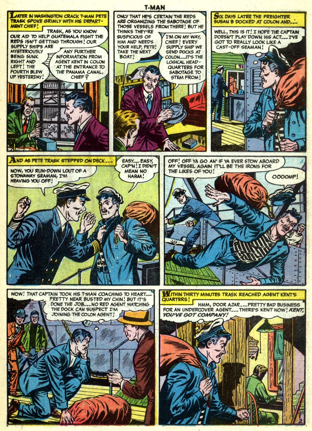 Read online T-Man: World Wide Trouble Shooter comic -  Issue #27 - 19