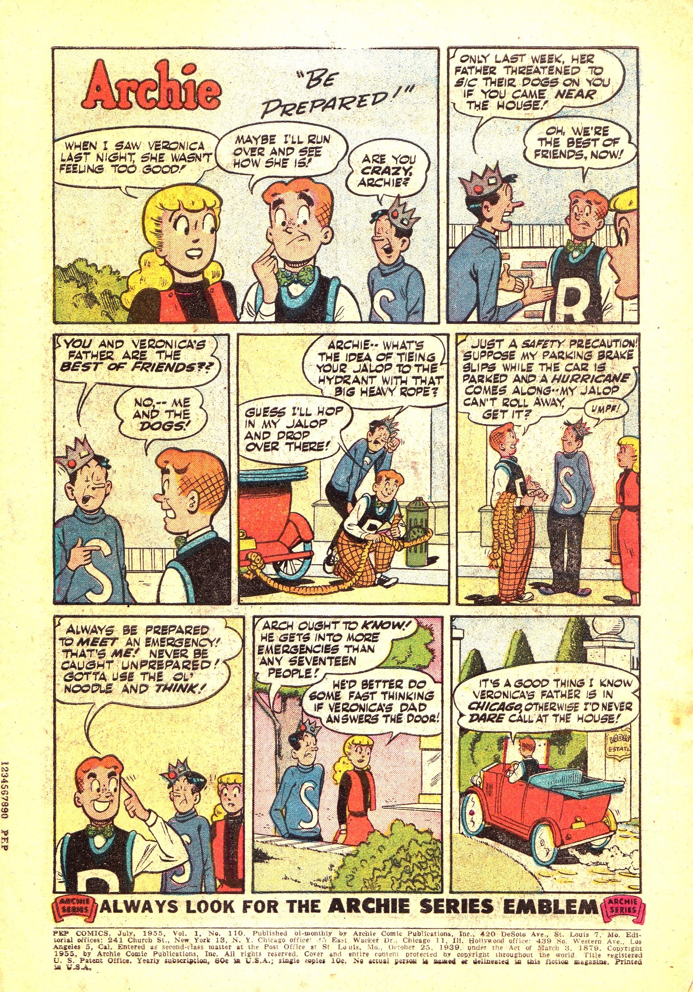 Read online Pep Comics comic -  Issue #110 - 3