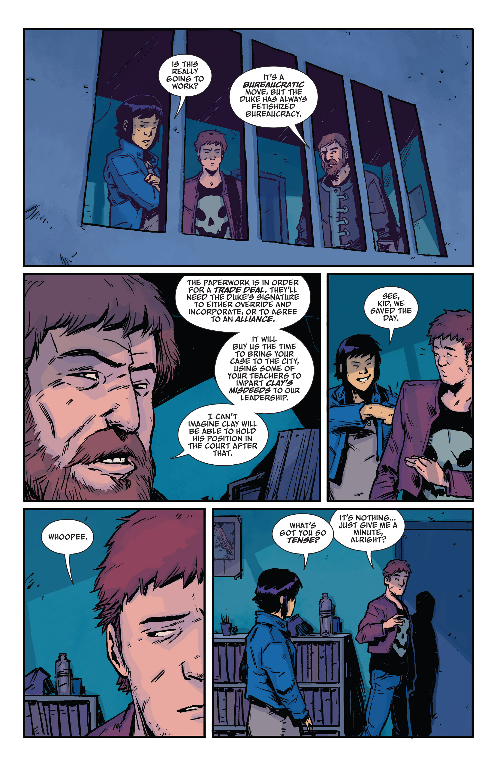Read online The Woods comic -  Issue #12 - 13