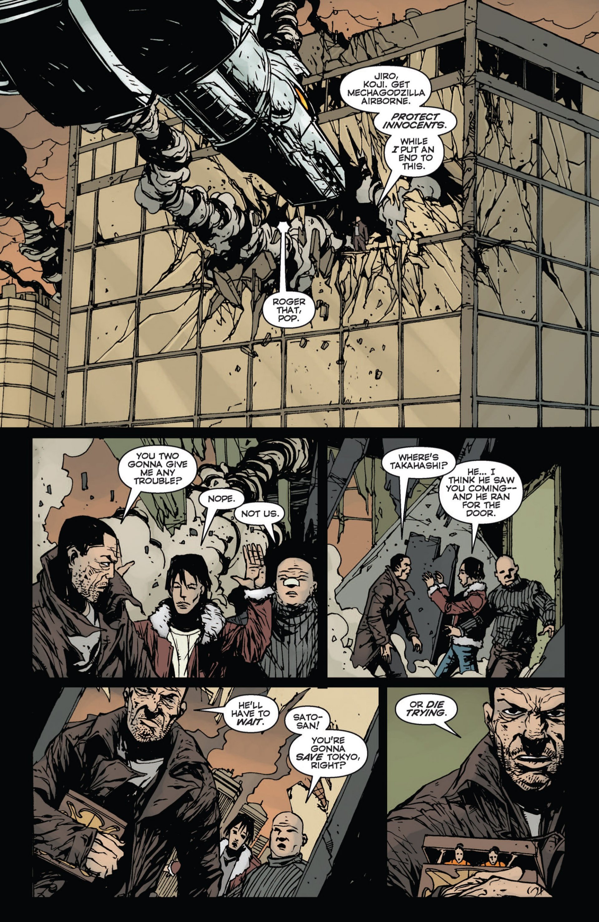 Read online Godzilla: Gangsters and Goliaths comic -  Issue # Full - 118