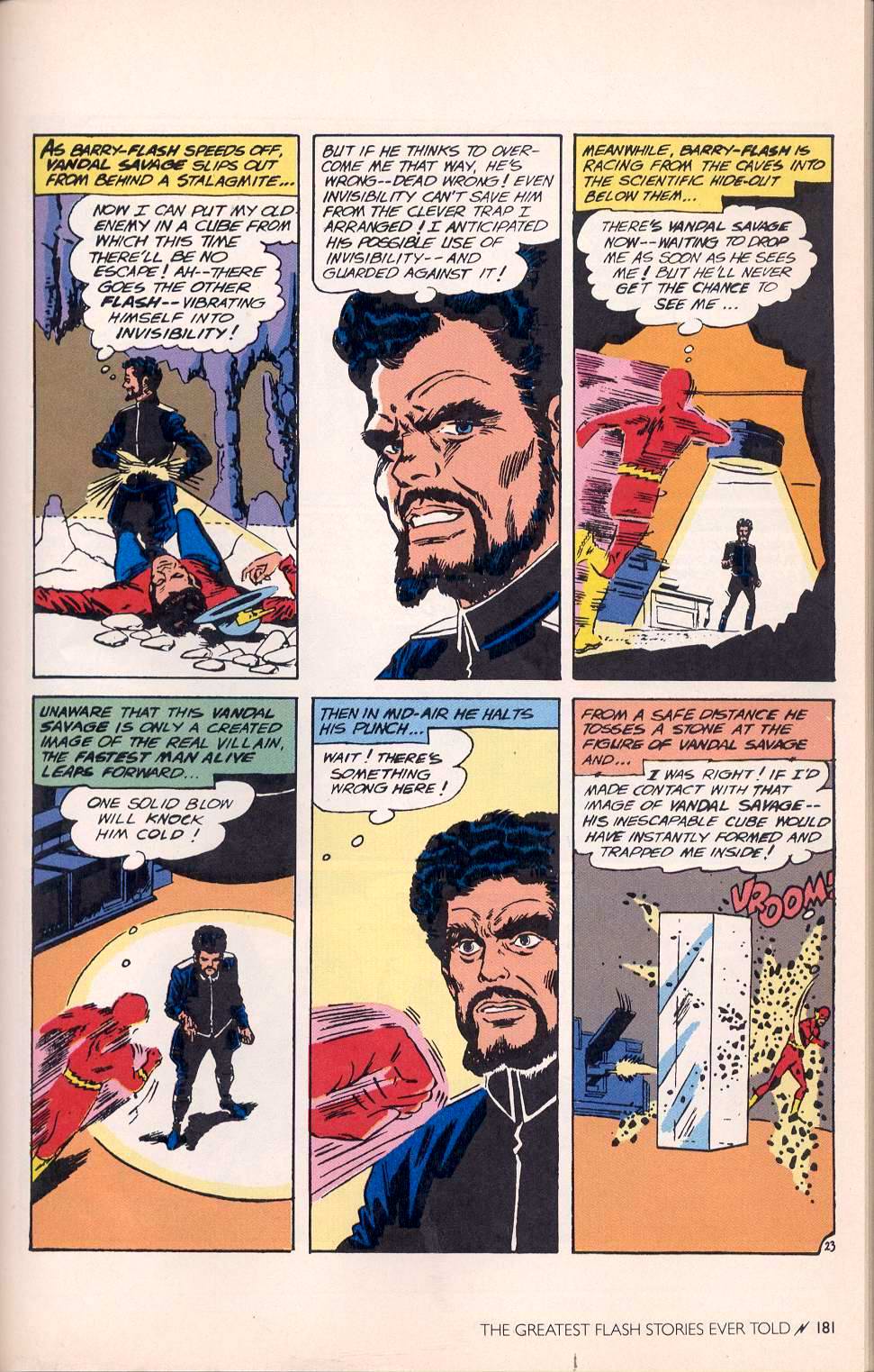 Read online The Greatest Flash Stories Ever Told comic -  Issue # TPB - 182