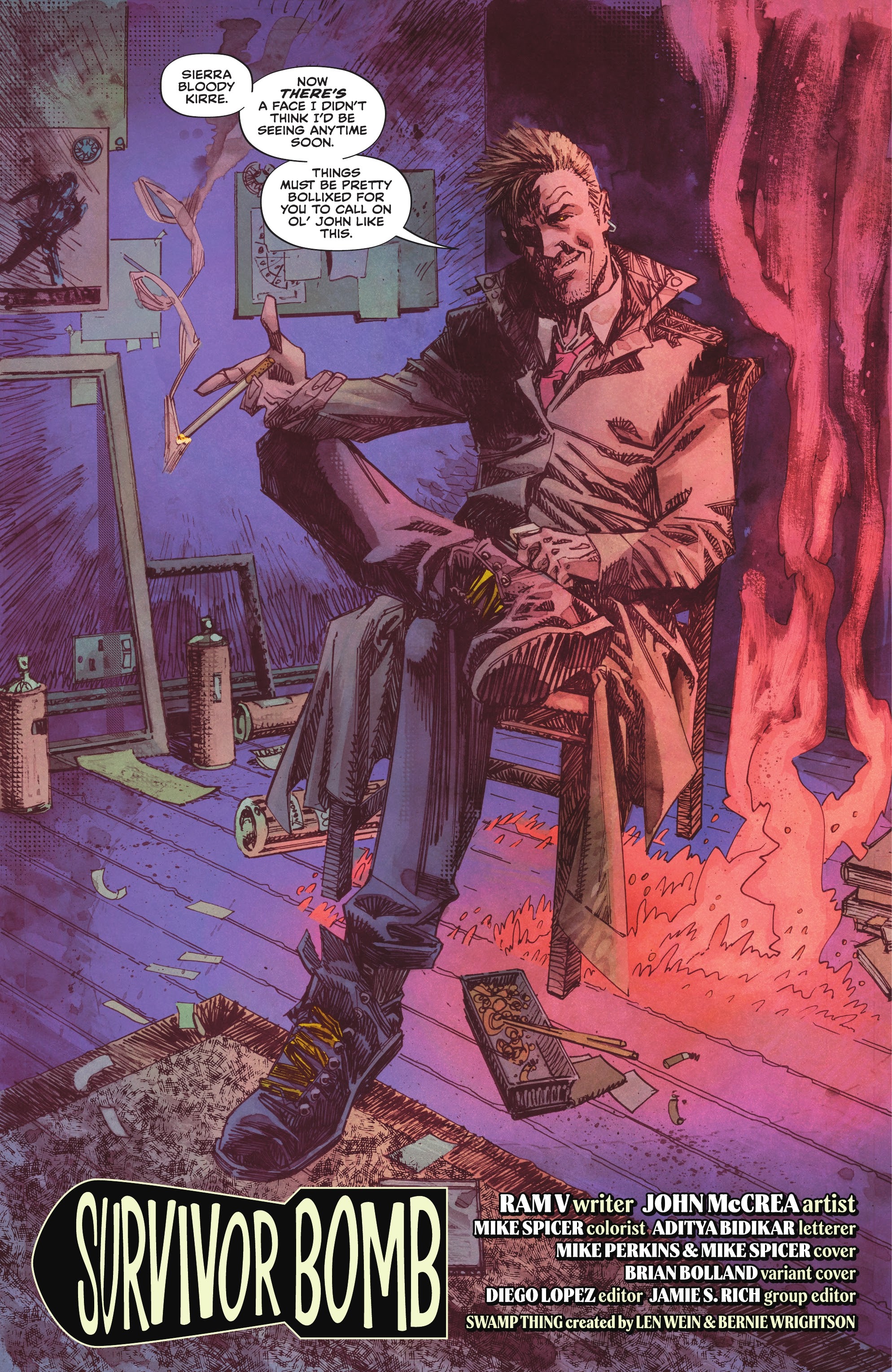 Read online The Swamp Thing comic -  Issue #5 - 6