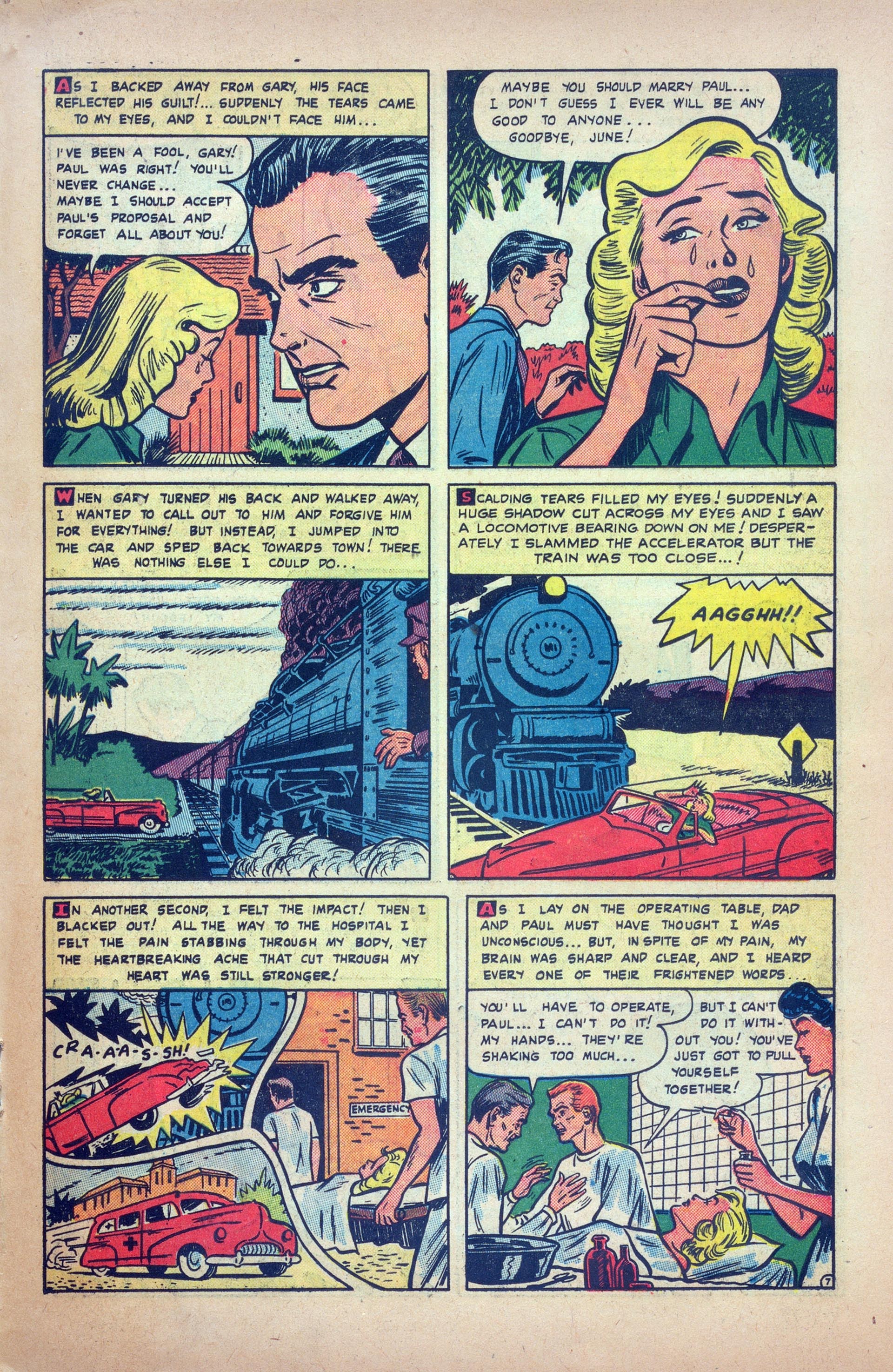 Read online Love Romances comic -  Issue #14 - 19