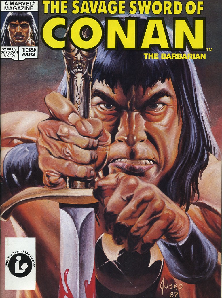 Read online The Savage Sword Of Conan comic -  Issue #139 - 1