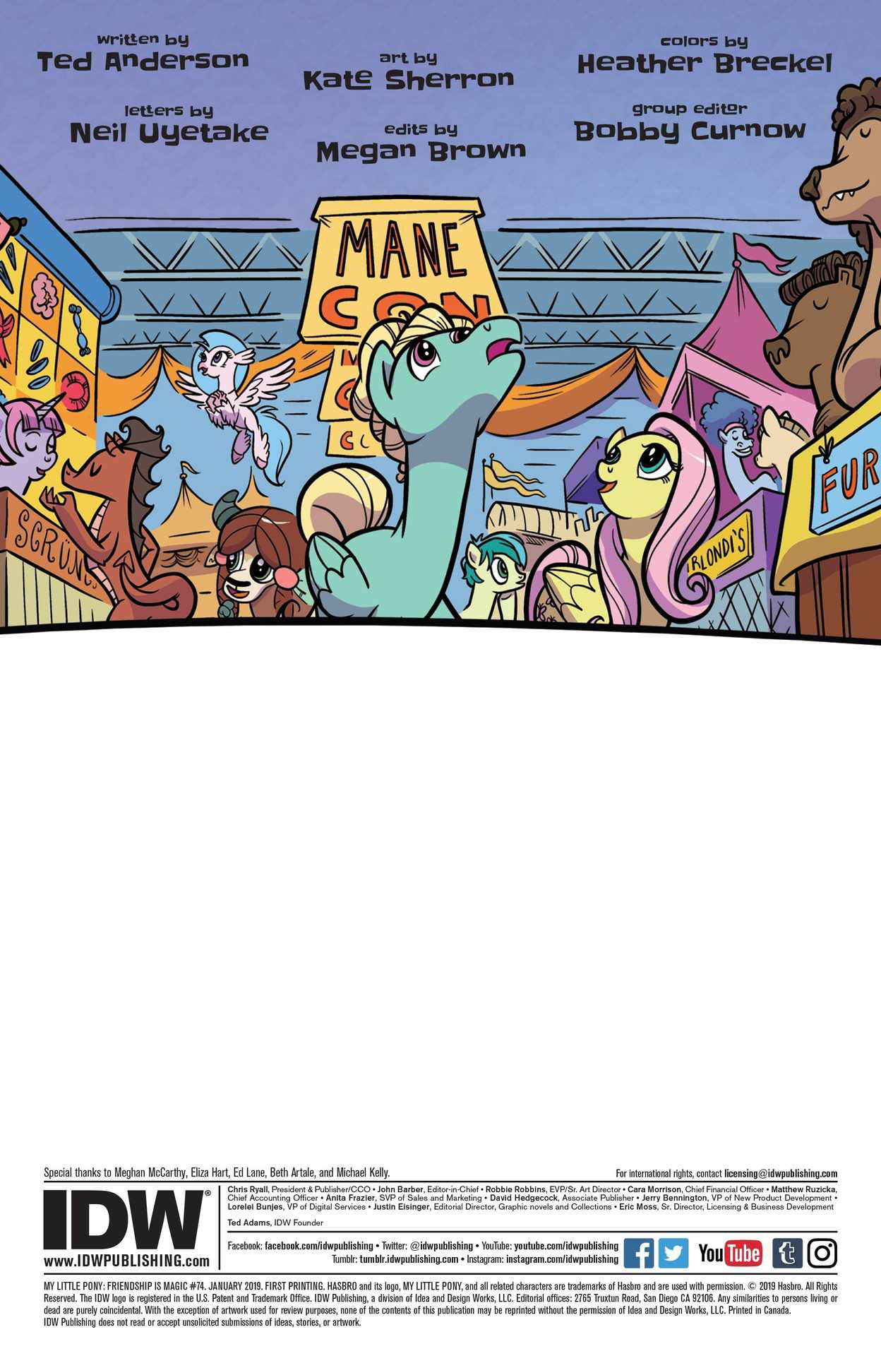 Read online My Little Pony: Friendship is Magic comic -  Issue #74 - 2