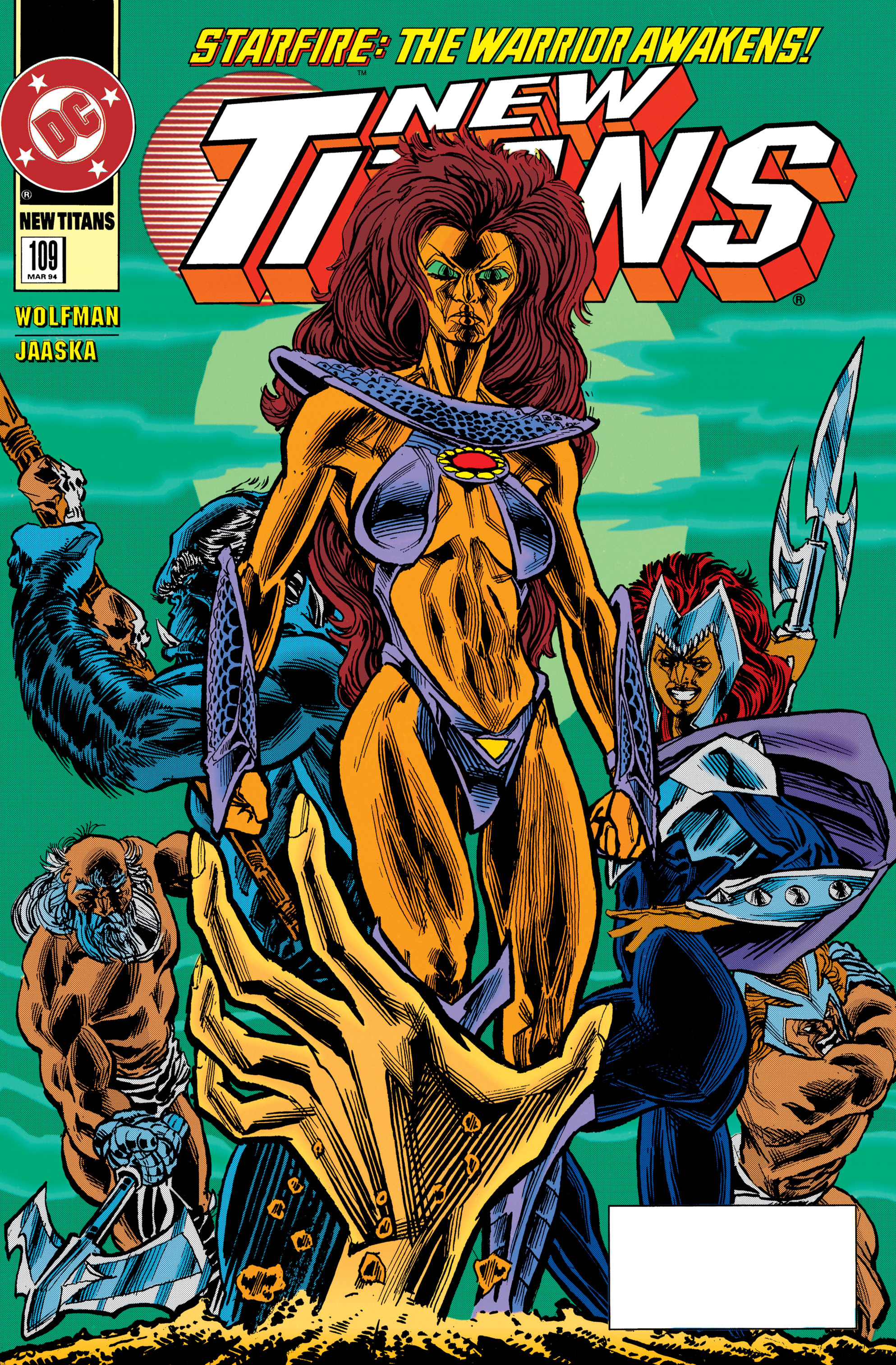 Read online The New Titans (1988) comic -  Issue #109 - 1