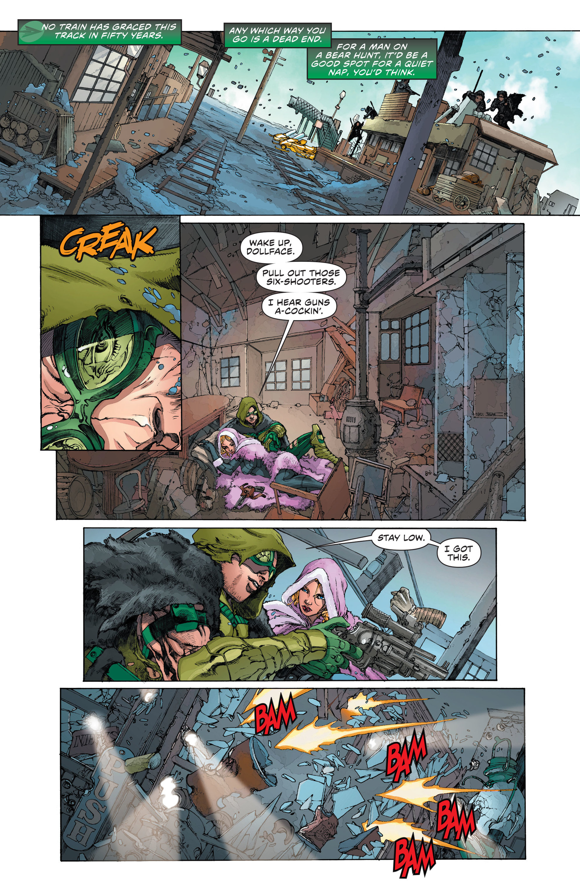 Read online Green Arrow (2011) comic -  Issue #9 - 2