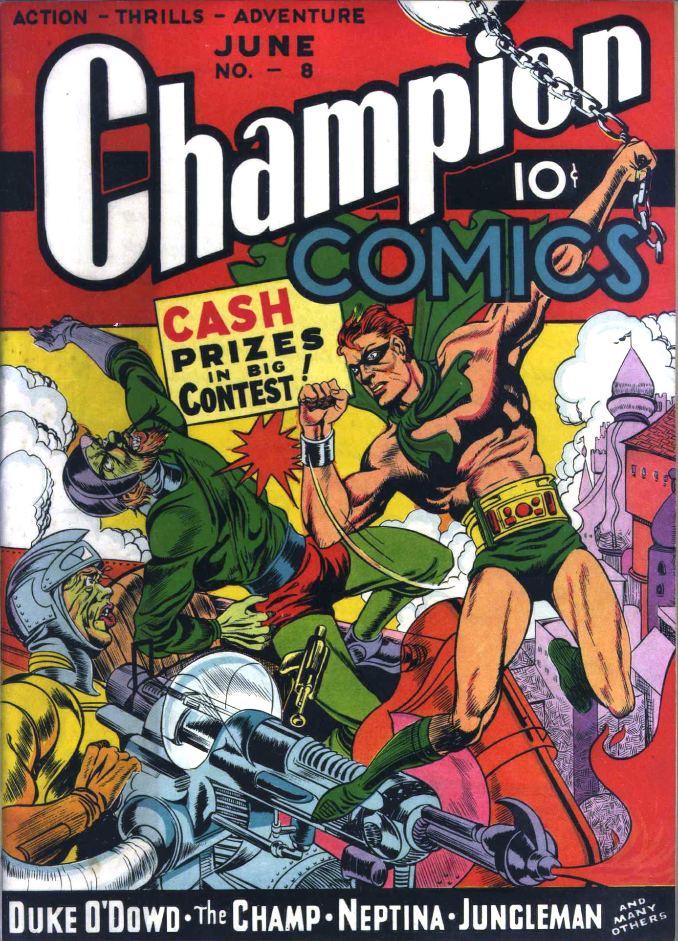 Read online Champion Comics comic -  Issue #8 - 1