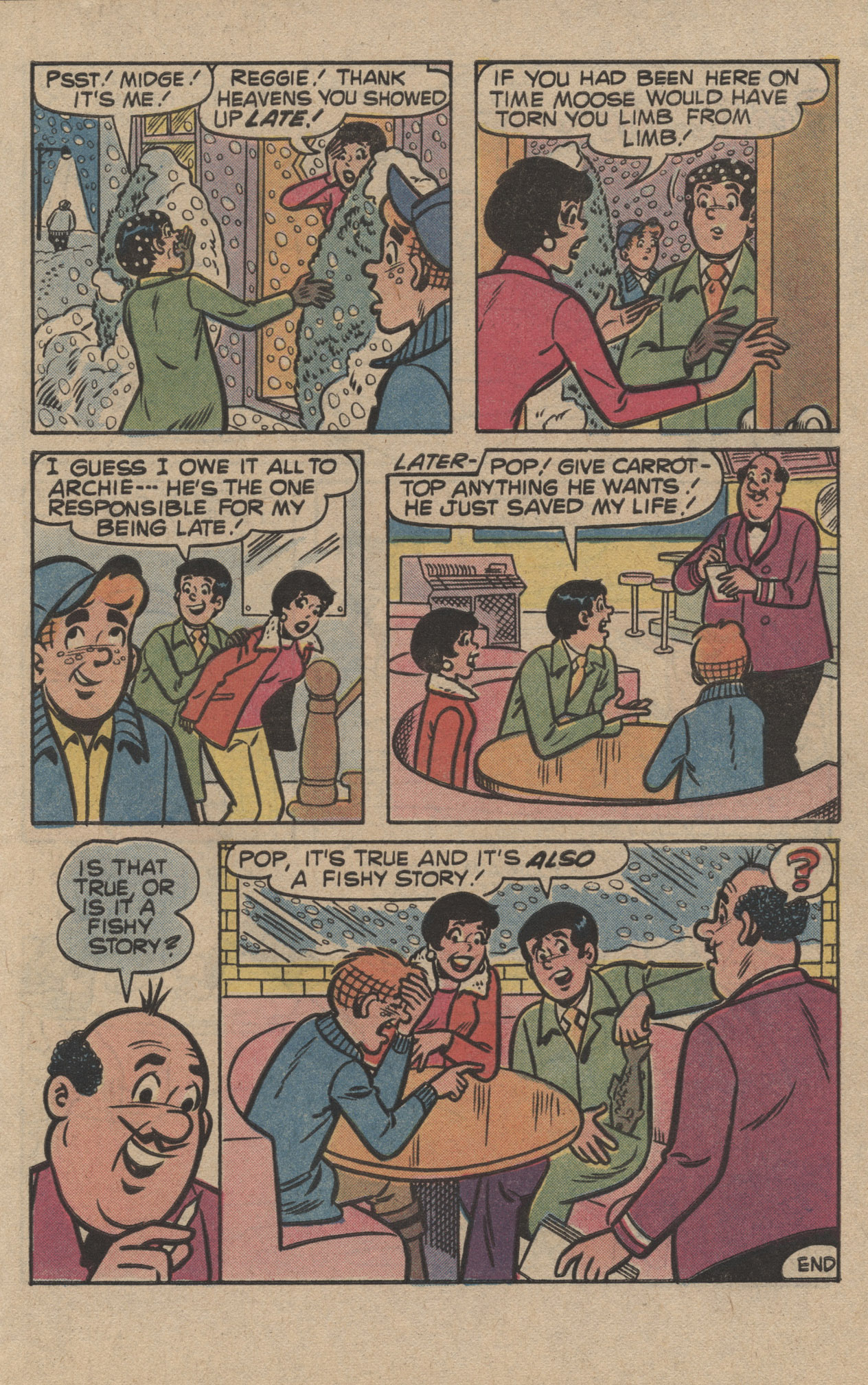 Read online Reggie and Me (1966) comic -  Issue #113 - 7