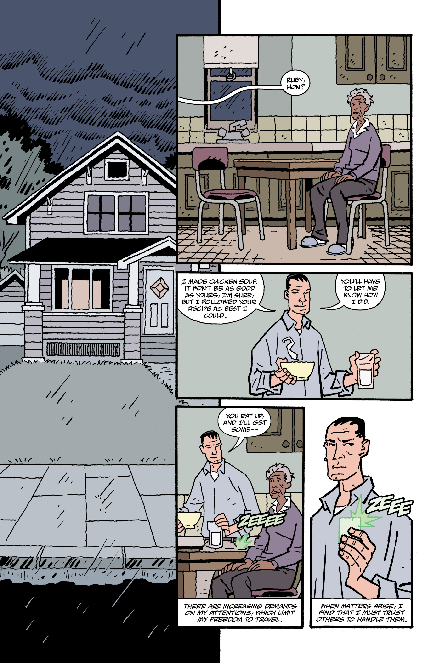 Read online The Visitor: How and Why He Stayed comic -  Issue #4 - 6