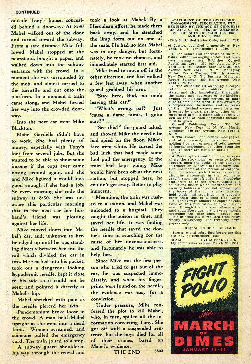 Read online Justice (1947) comic -  Issue #21 - 26