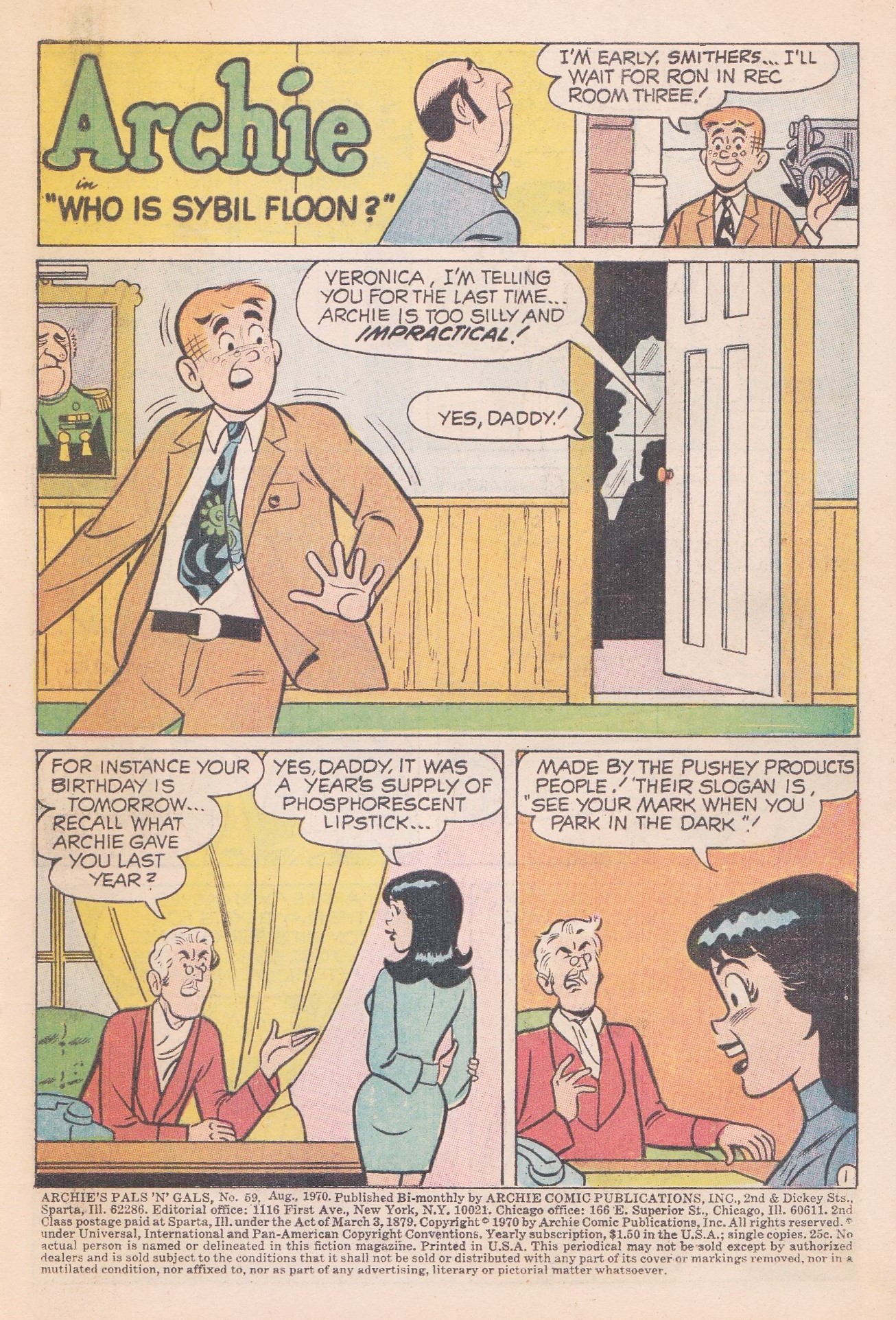 Read online Archie's Pals 'N' Gals (1952) comic -  Issue #59 - 3