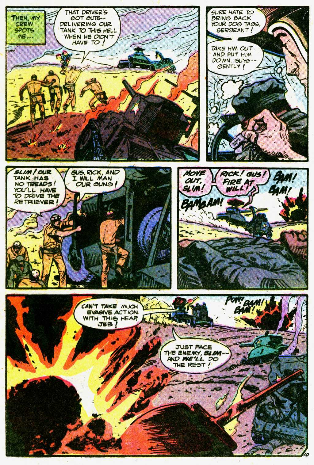 Read online G.I. Combat (1952) comic -  Issue #227 - 11