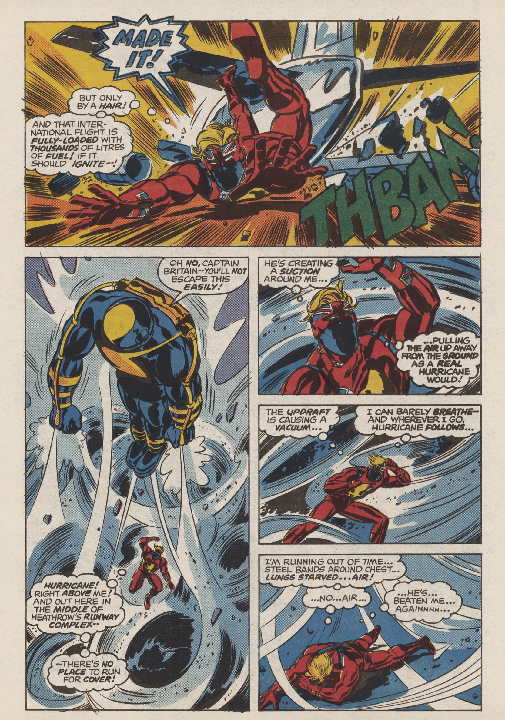 Read online Captain Britain (1976) comic -  Issue #6 - 7