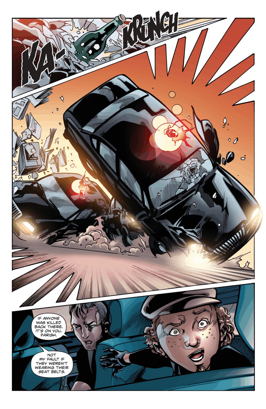 Read online Protocol: Orphans comic -  Issue #1 - 18