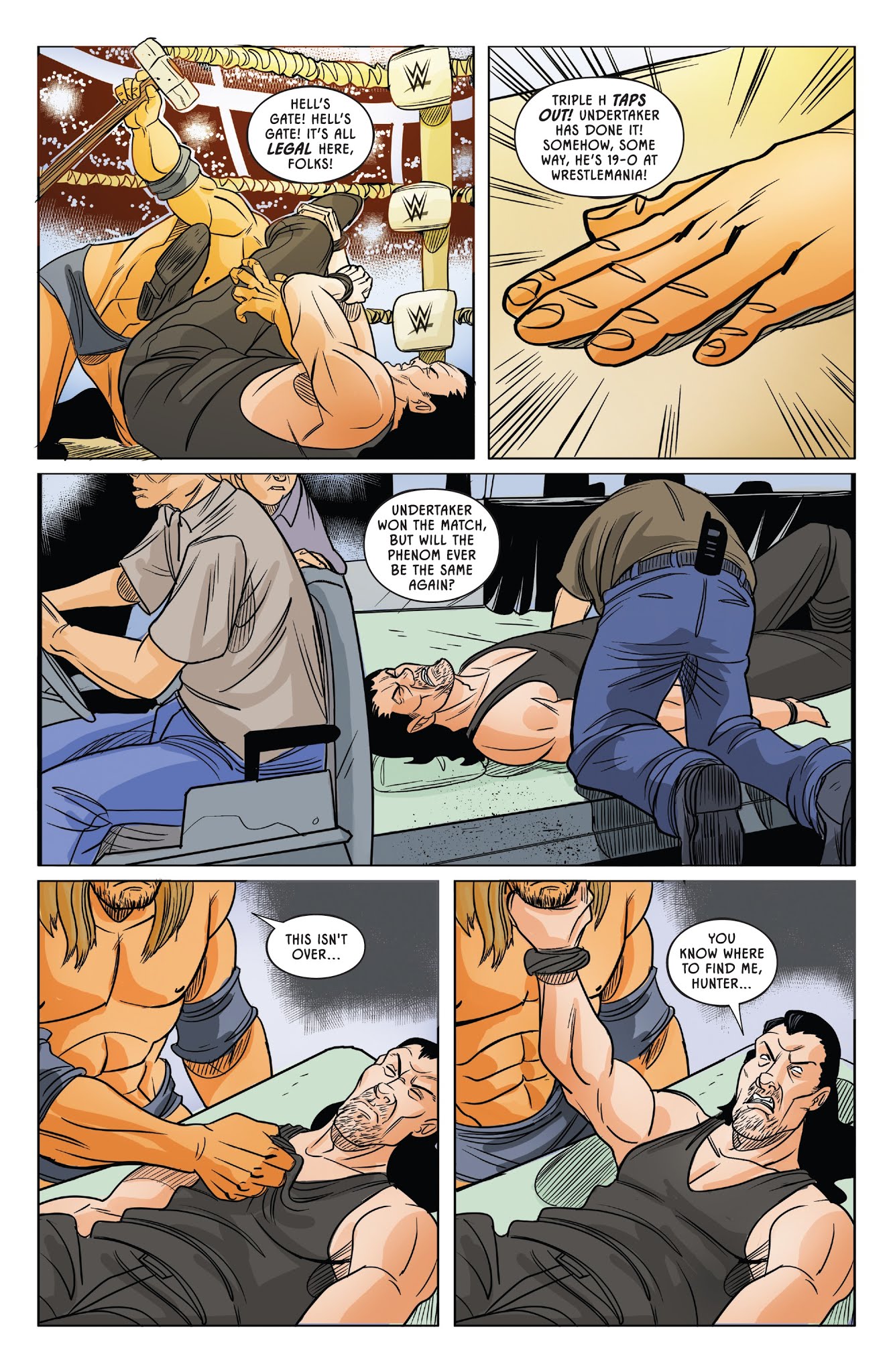 Read online WWE: Undertaker comic -  Issue # TPB - 87