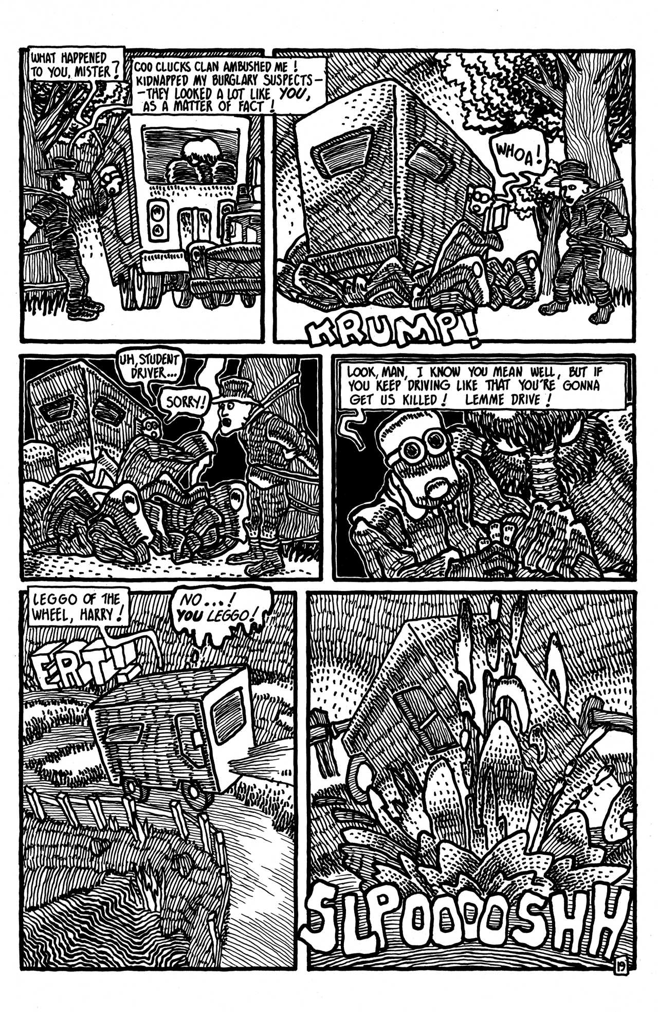 Read online Adolescent Radioactive Black Belt Hamsters comic -  Issue #4 - 21