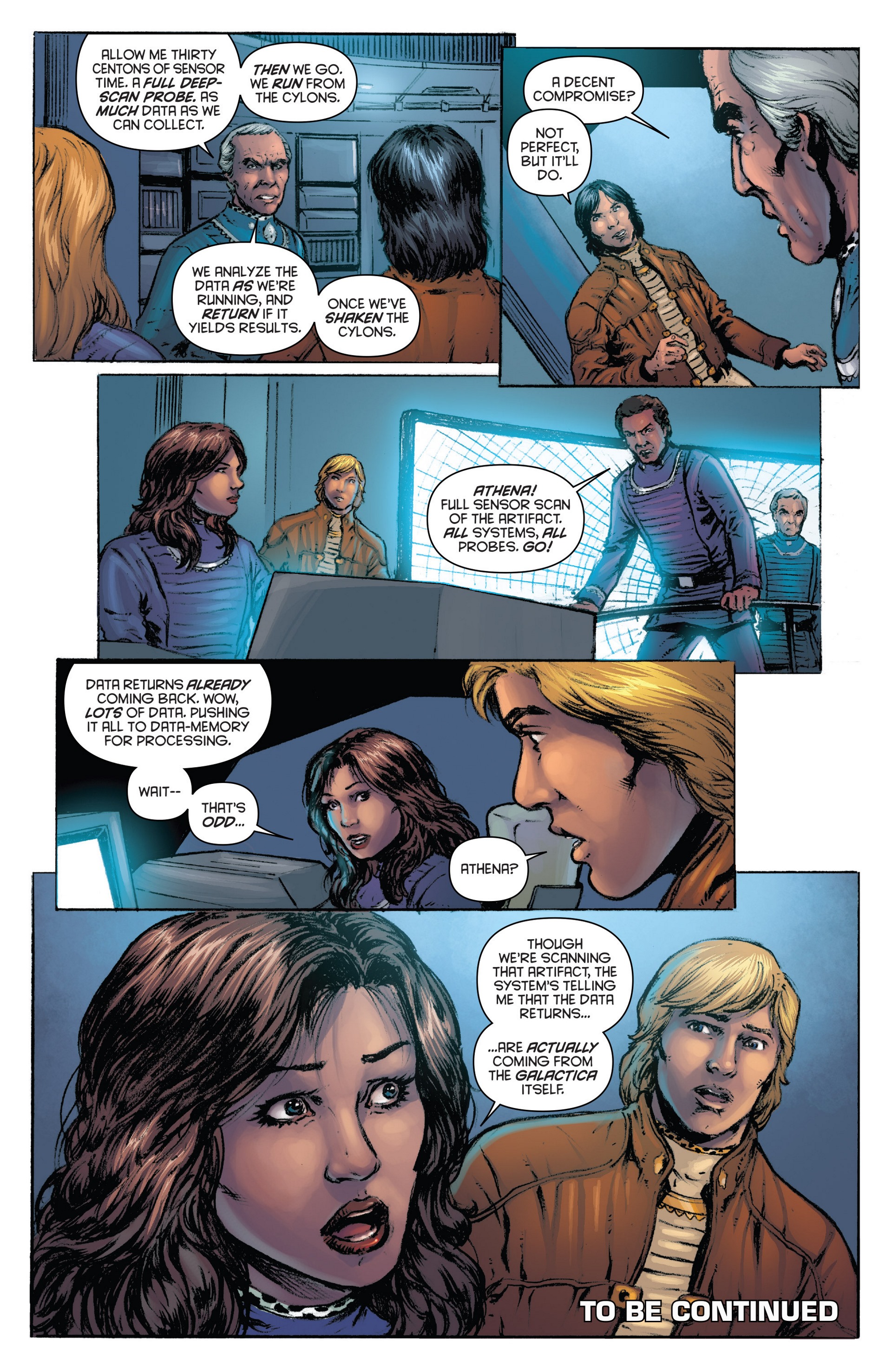 Read online Classic Battlestar Galactica (2013) comic -  Issue #8 - 23