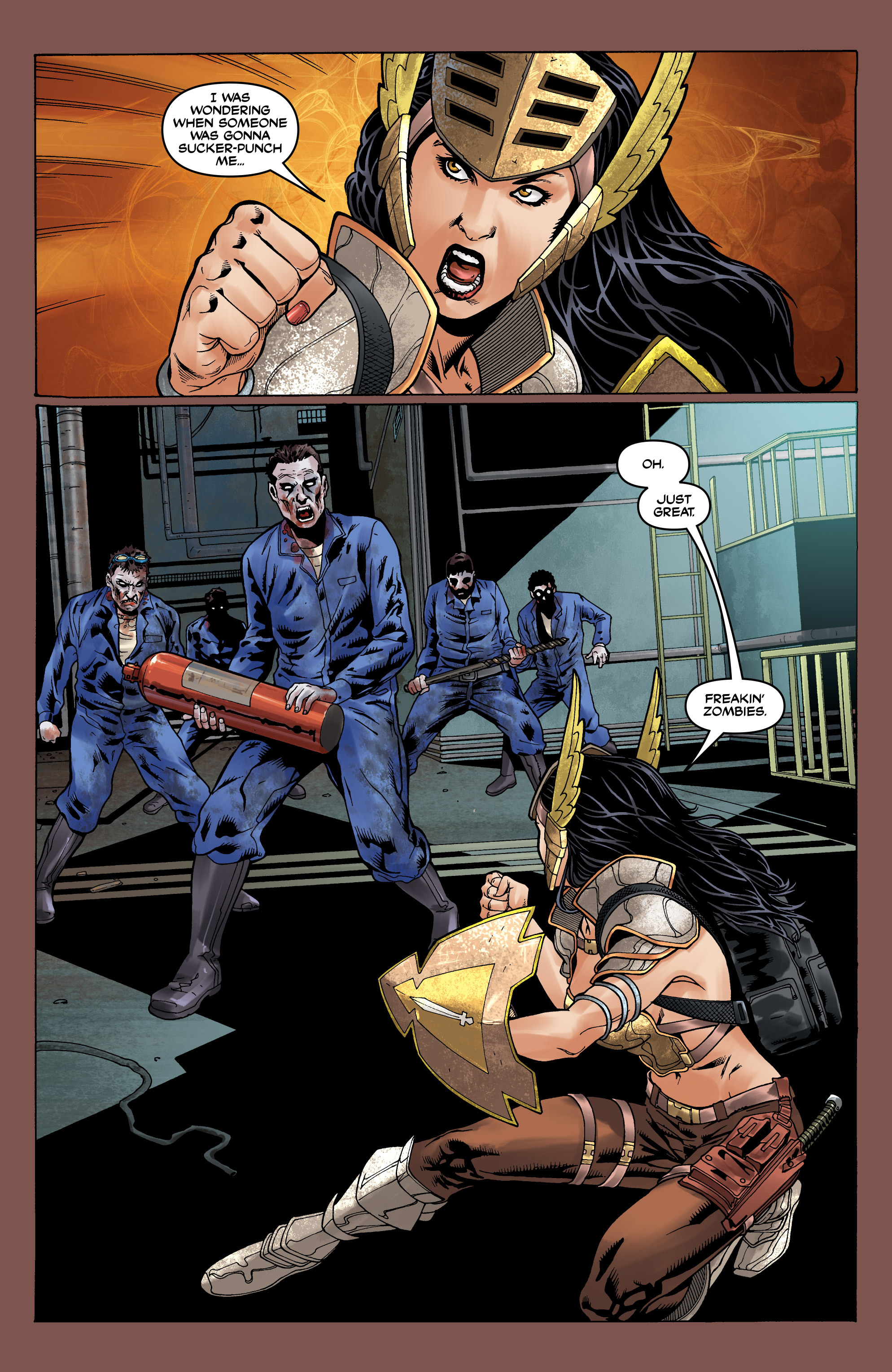 Read online War Goddess comic -  Issue #8 - 13