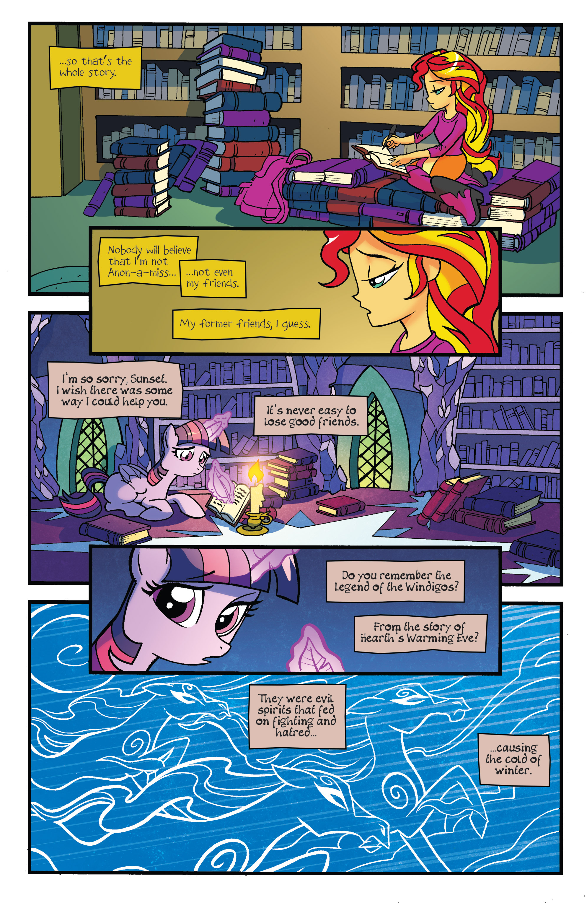 Read online My Little Pony: Equestria Girls Holiday Special 2014 comic -  Issue # Full - 36