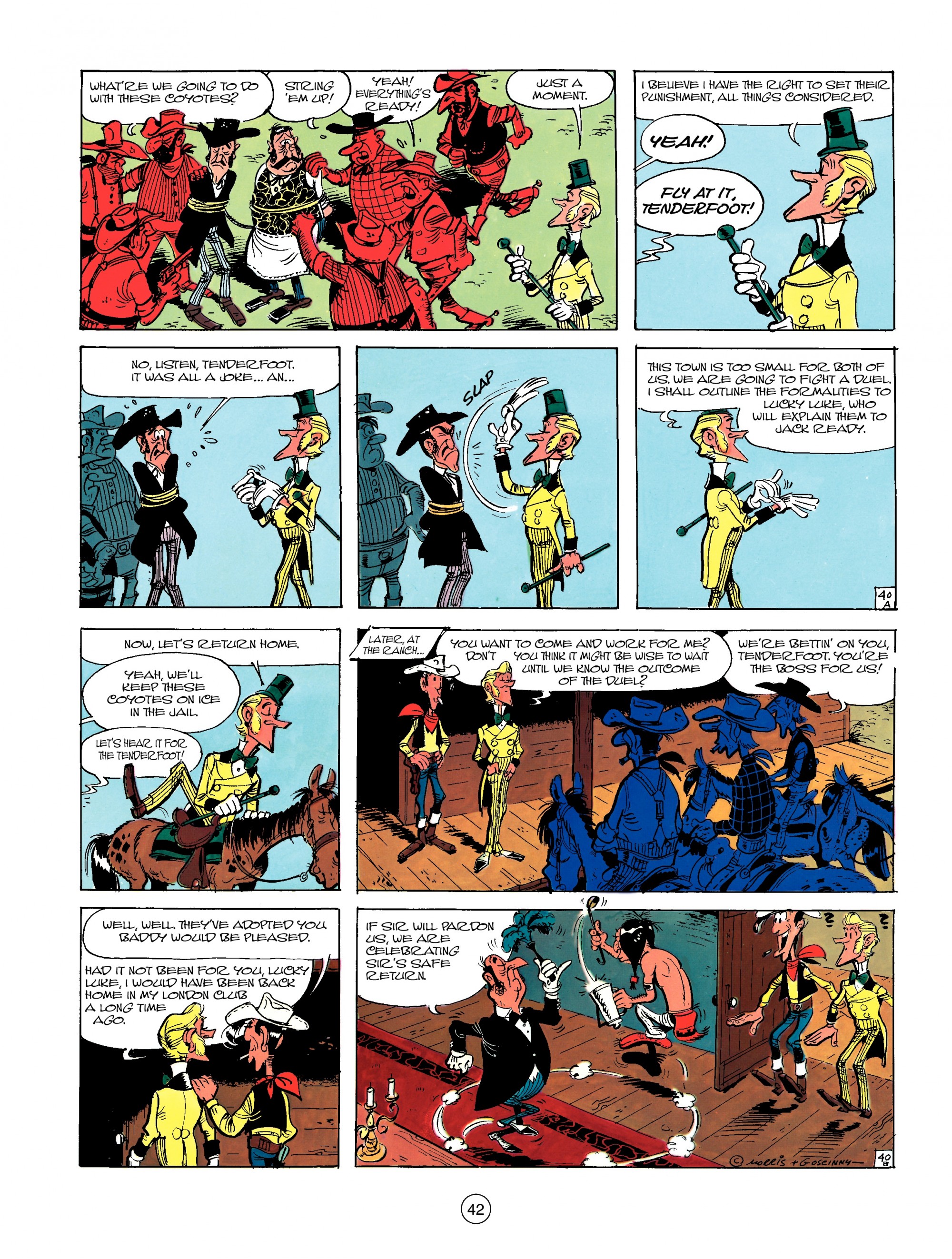 Read online A Lucky Luke Adventure comic -  Issue #13 - 42