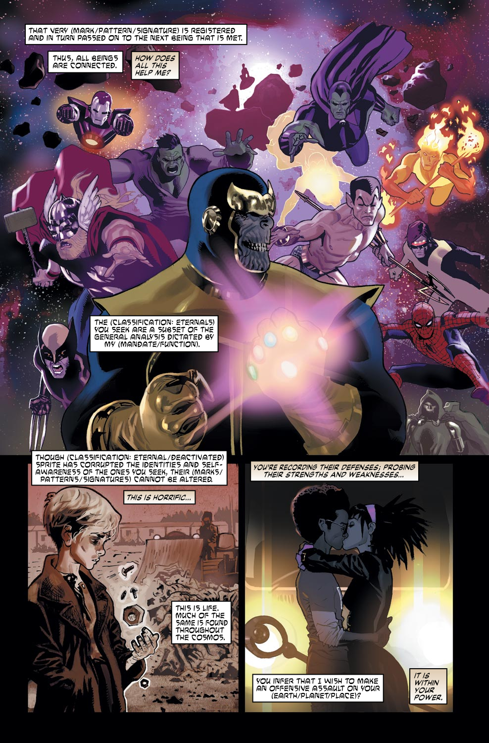 Read online Eternals (2008) comic -  Issue #1 - 4
