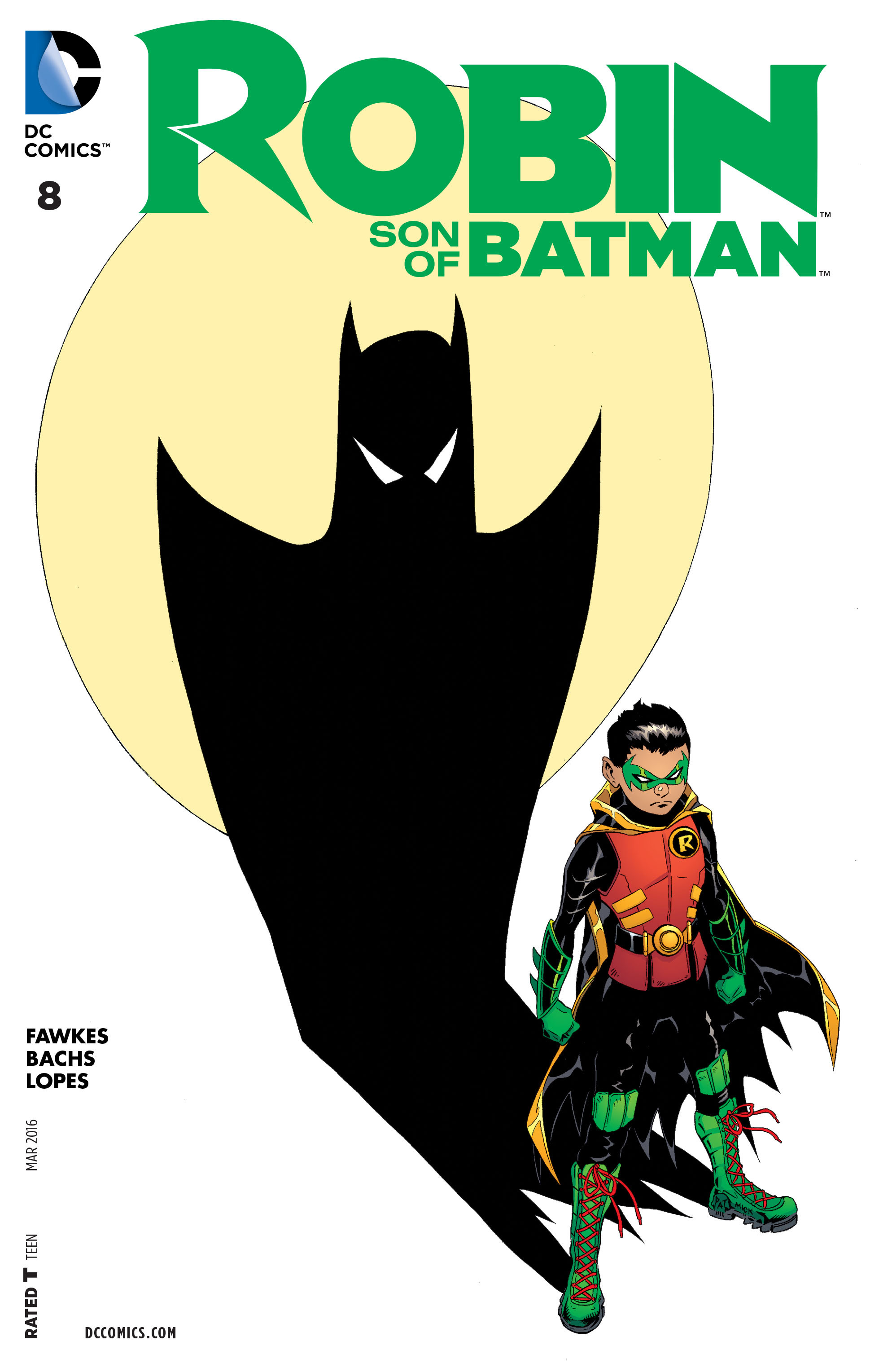 Read online Robin: Son of Batman comic -  Issue #8 - 1