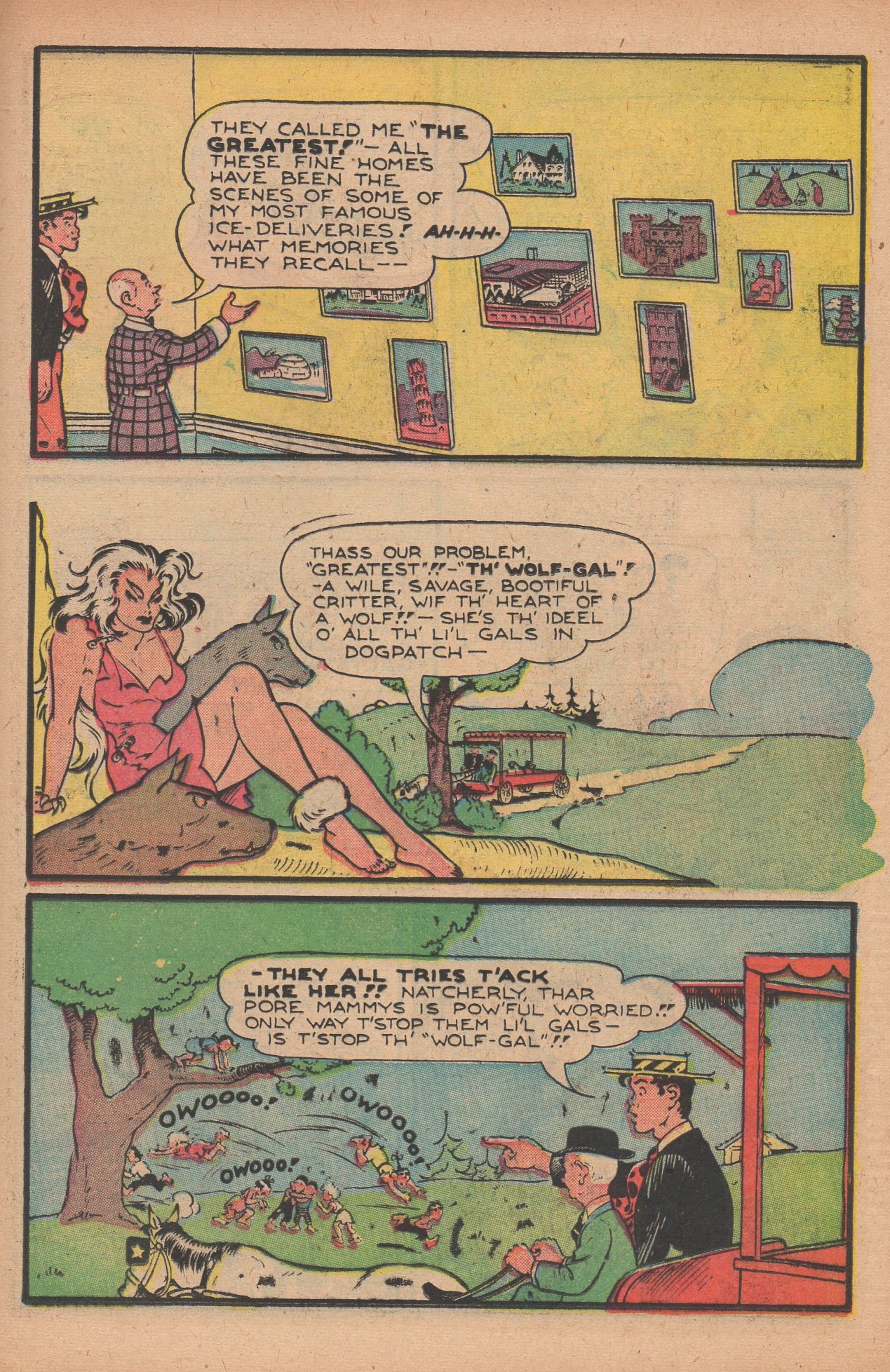 Read online Al Capp's Wolf Gal comic -  Issue #1 - 25