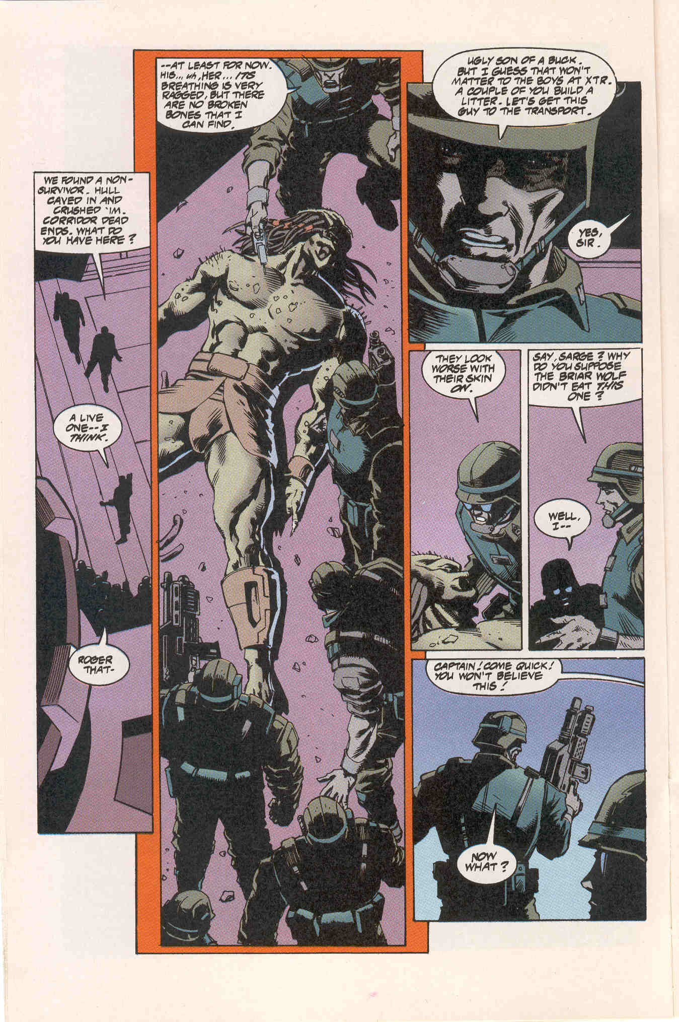 Read online Aliens vs. Predator: Duel comic -  Issue #1 - 16