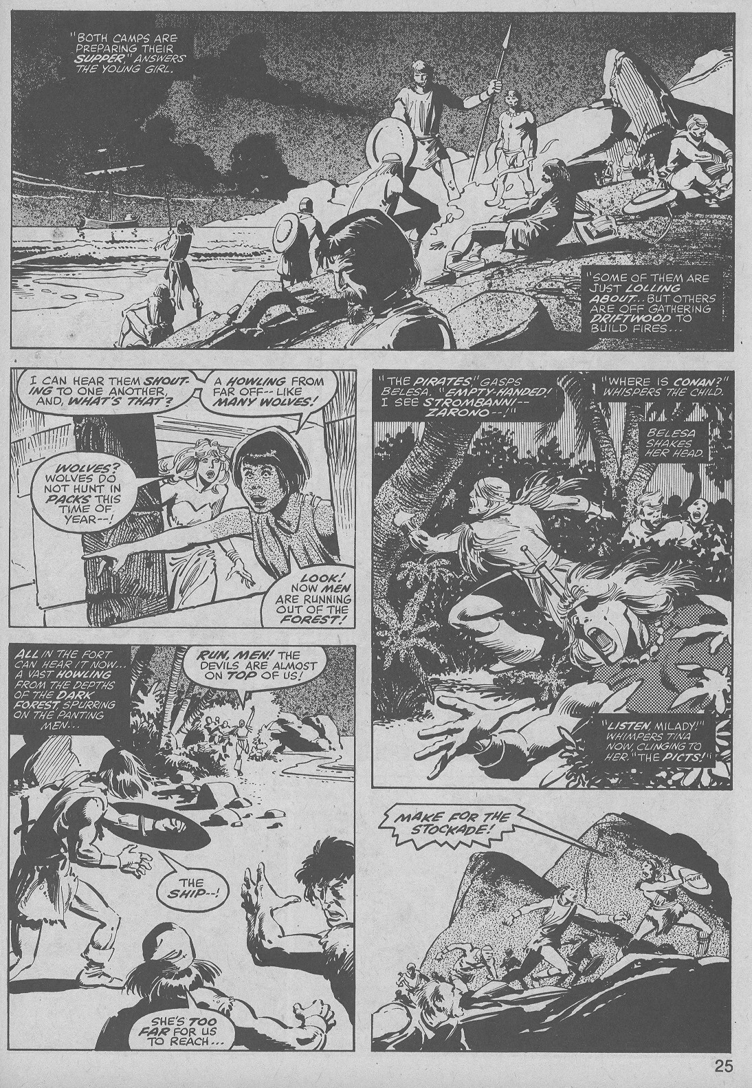 Read online The Savage Sword Of Conan comic -  Issue #48 - 25