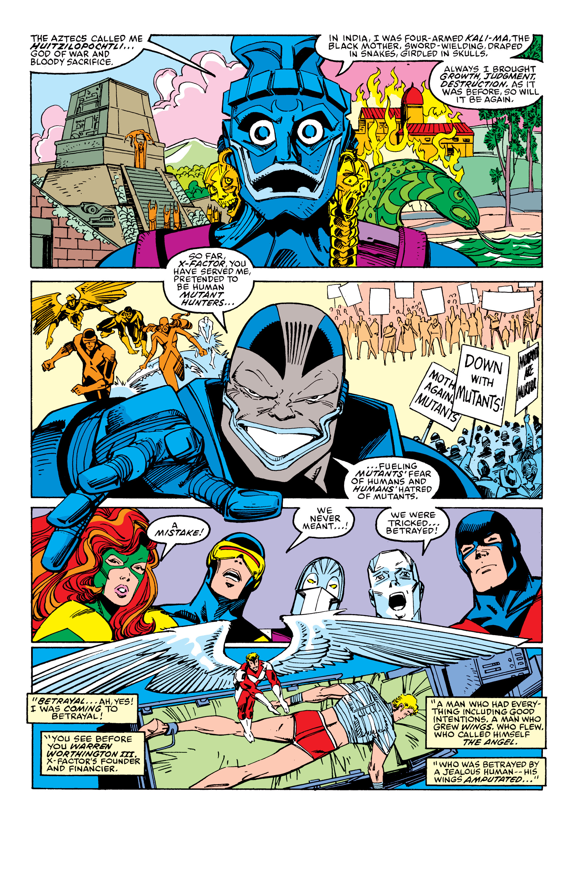 Read online X-Men Milestones: Fall of the Mutants comic -  Issue # TPB (Part 2) - 86