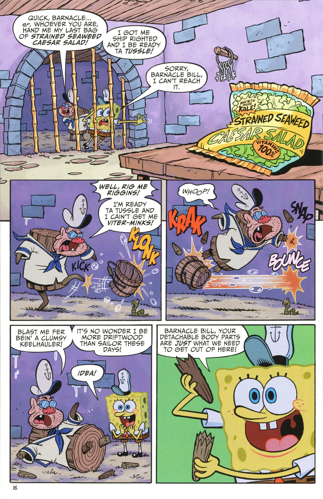 Read online SpongeBob Comics comic -  Issue #56 - 18