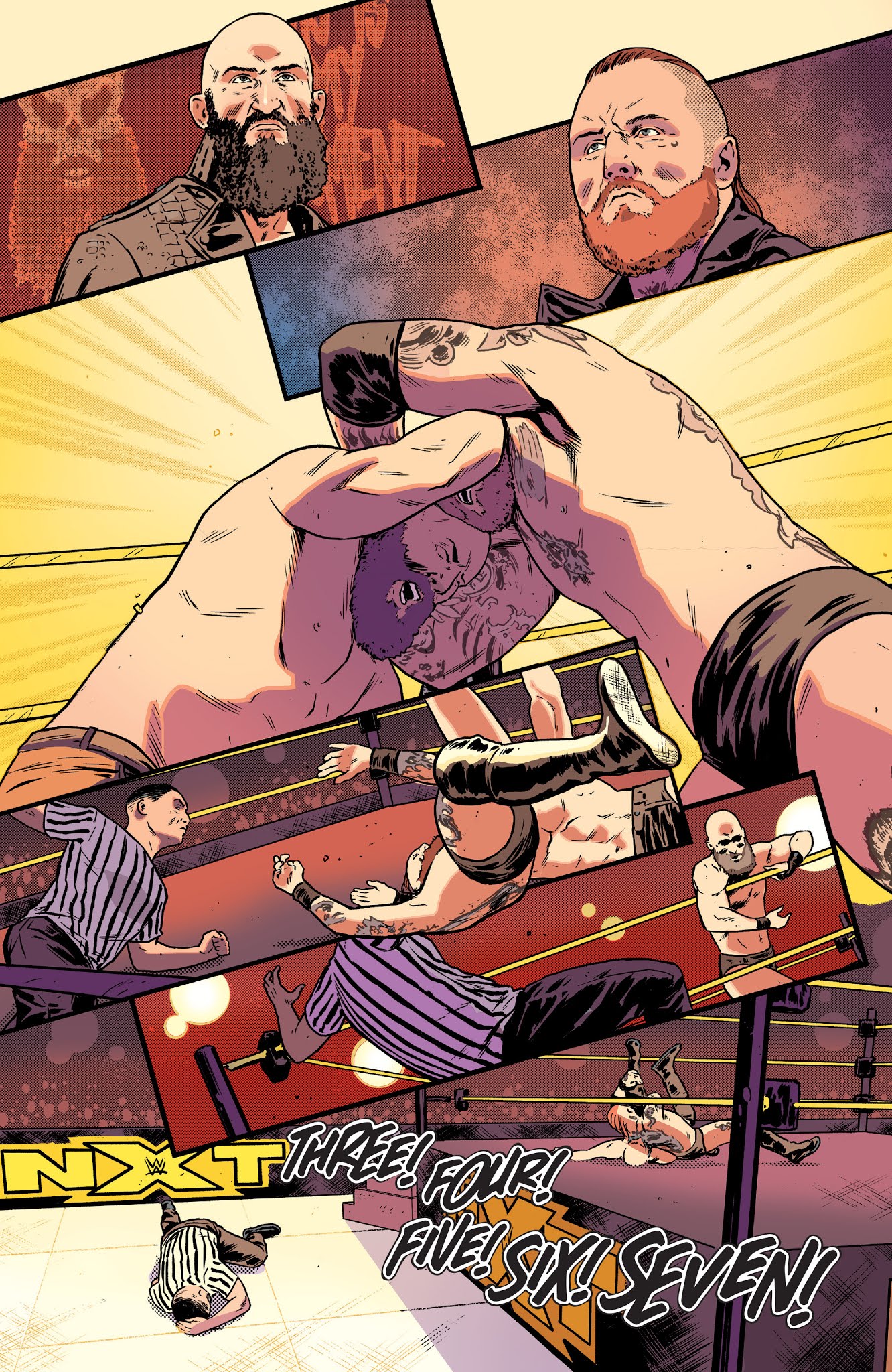 Read online WWE: NXT Takeover - Redemption comic -  Issue # Full - 19