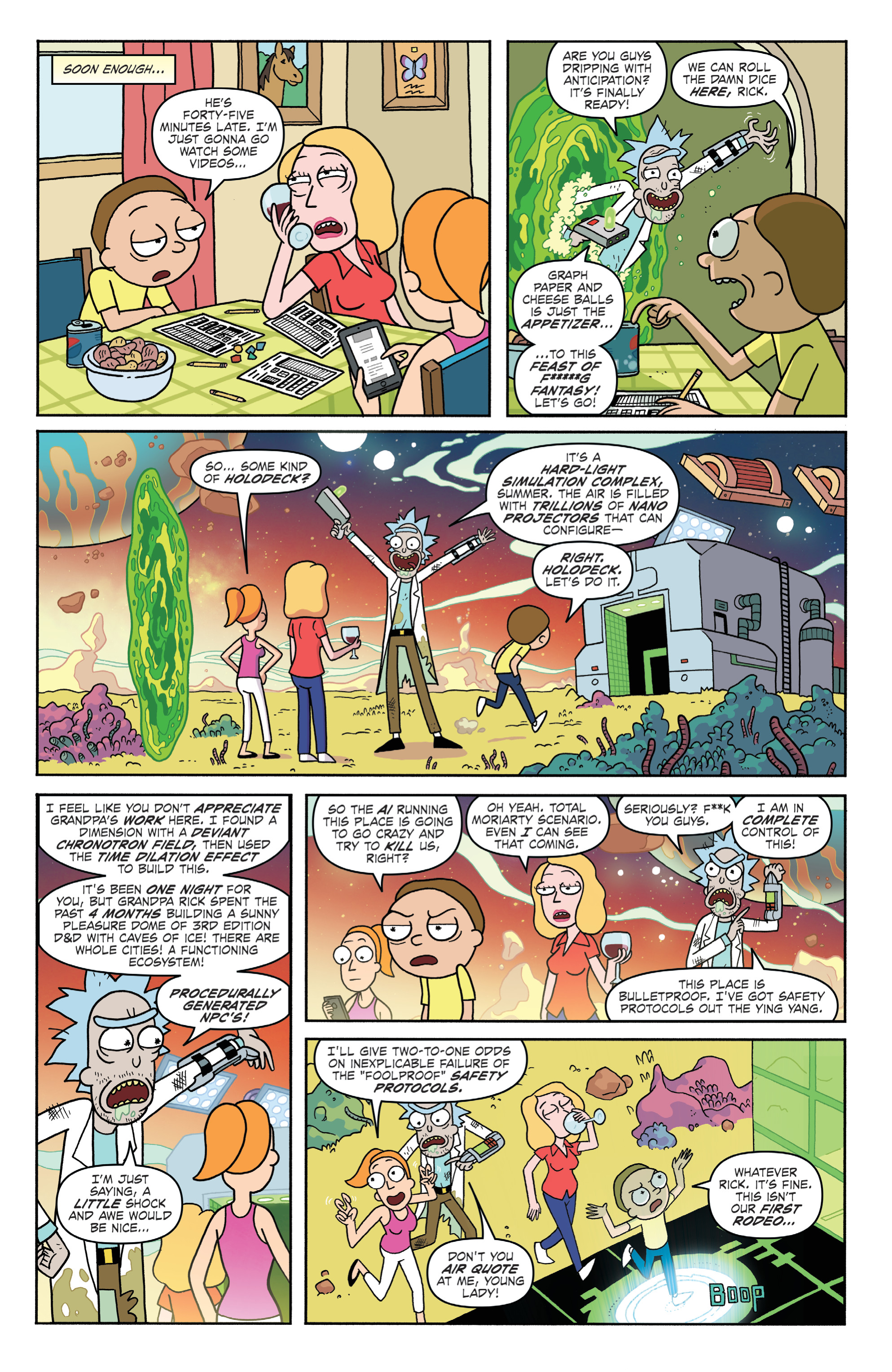 Read online Rick and Morty vs Dungeons & Dragons comic -  Issue # _TPB - 36