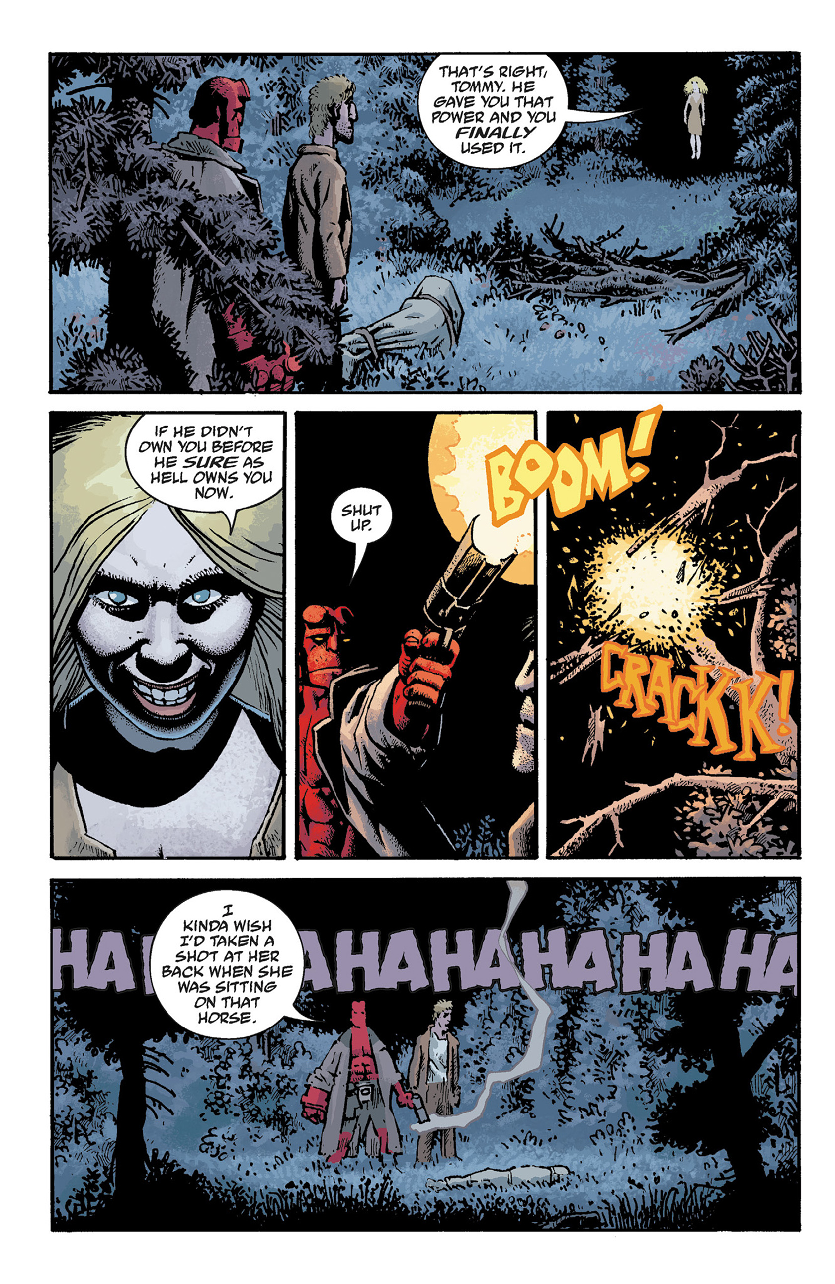 Read online Hellboy: The Crooked Man and Others comic -  Issue # TPB - 48