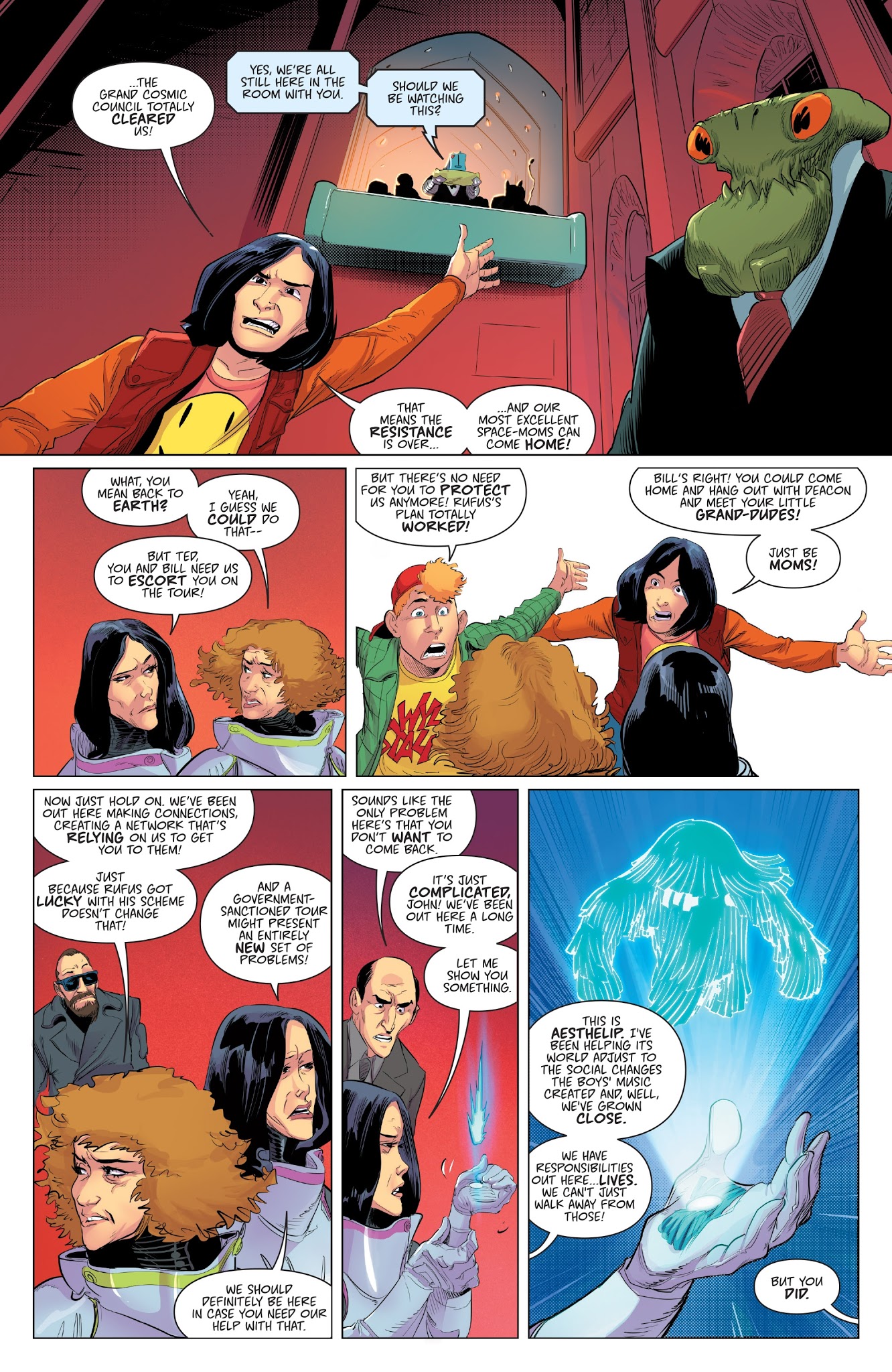 Read online Bill & Ted Save the Universe comic -  Issue #3 - 13