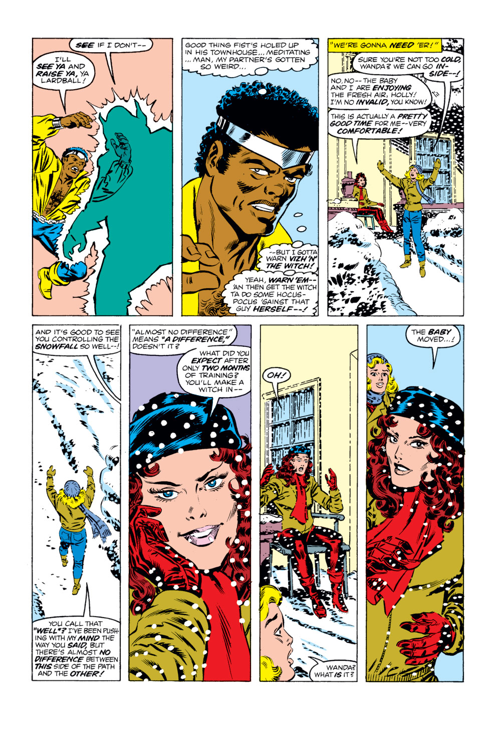 Read online The Vision and the Scarlet Witch (1985) comic -  Issue #8 - 4