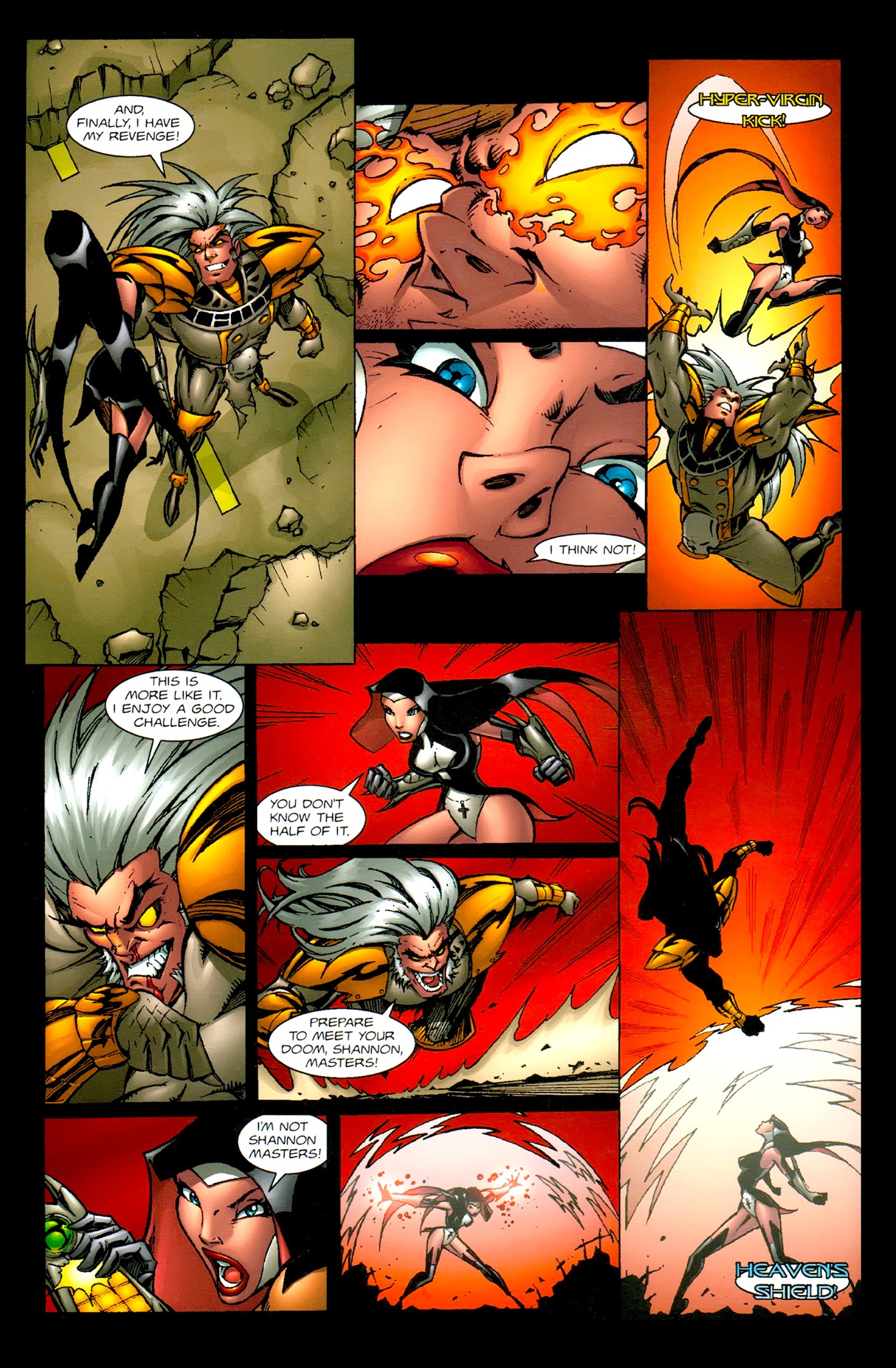 Read online Warrior Nun Areala (1999) comic -  Issue #16 - 9