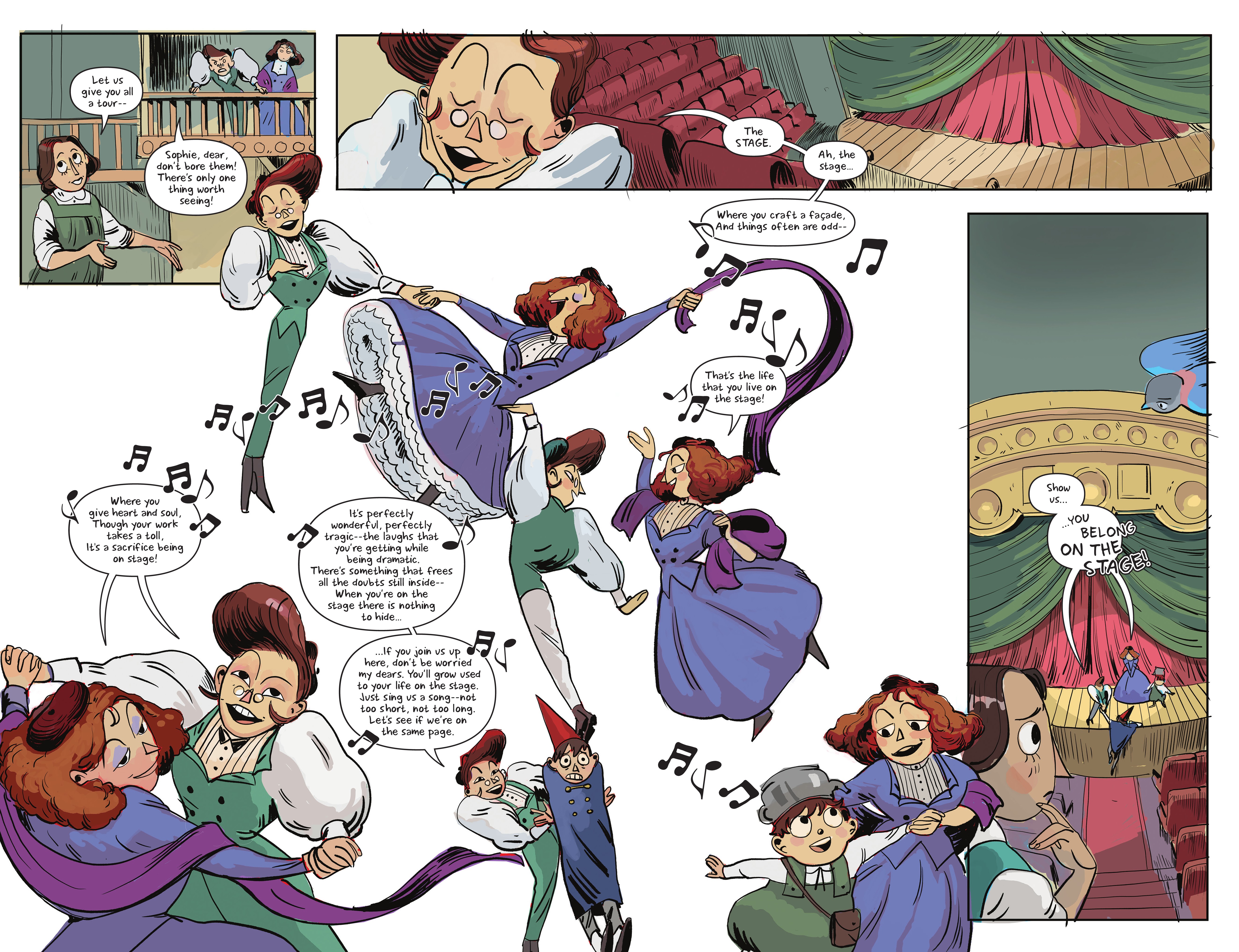 Read online Over the Garden Wall: Soulful Symphonies comic -  Issue # TPB - 16