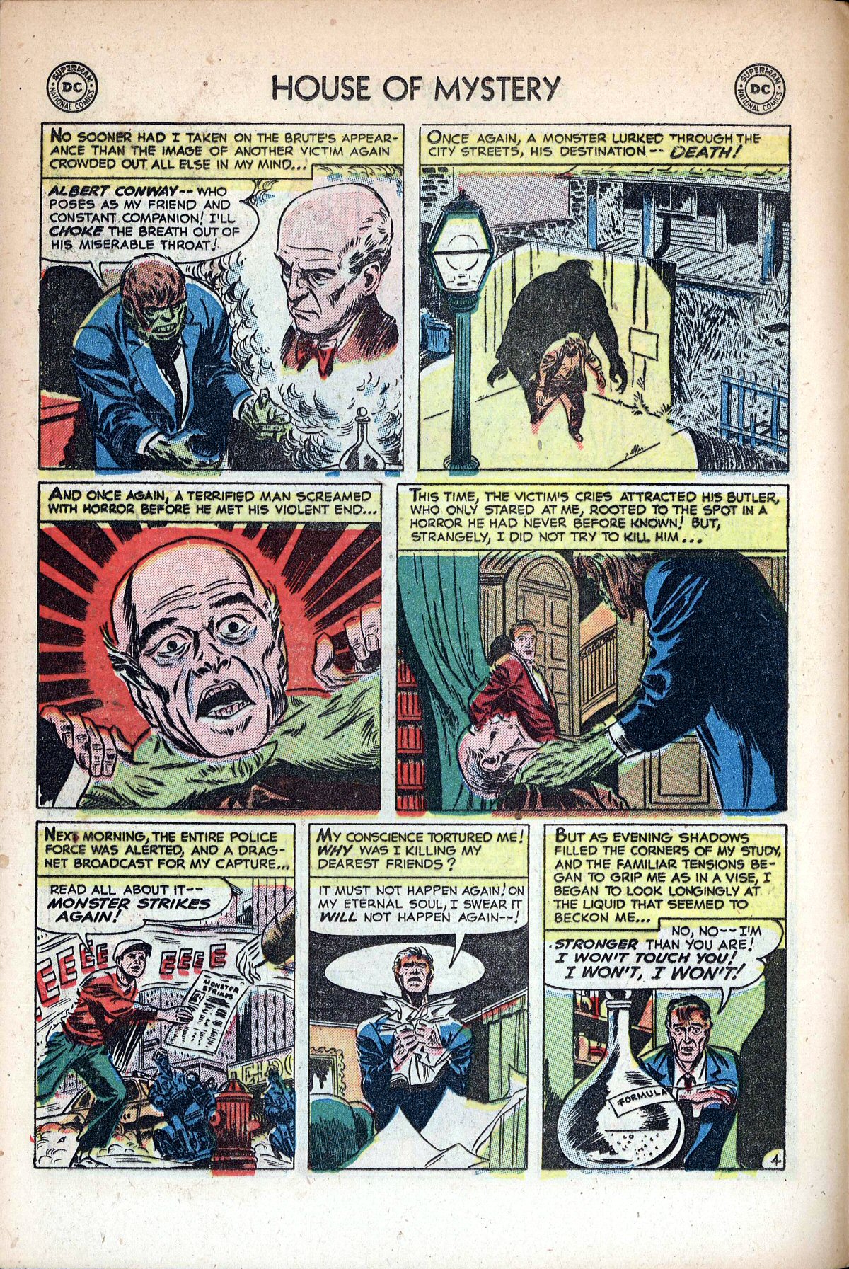 Read online House of Mystery (1951) comic -  Issue #1 - 17
