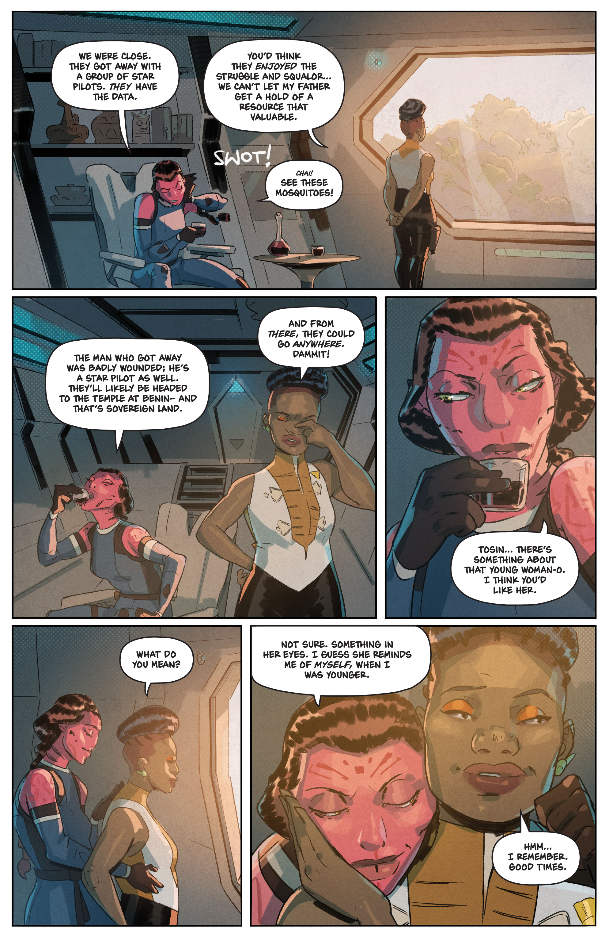 Read online New Masters comic -  Issue #5 - 7
