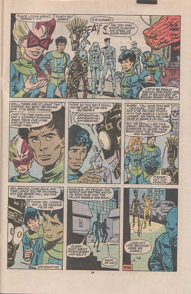 Read online Fallen Angels comic -  Issue #8 - 25