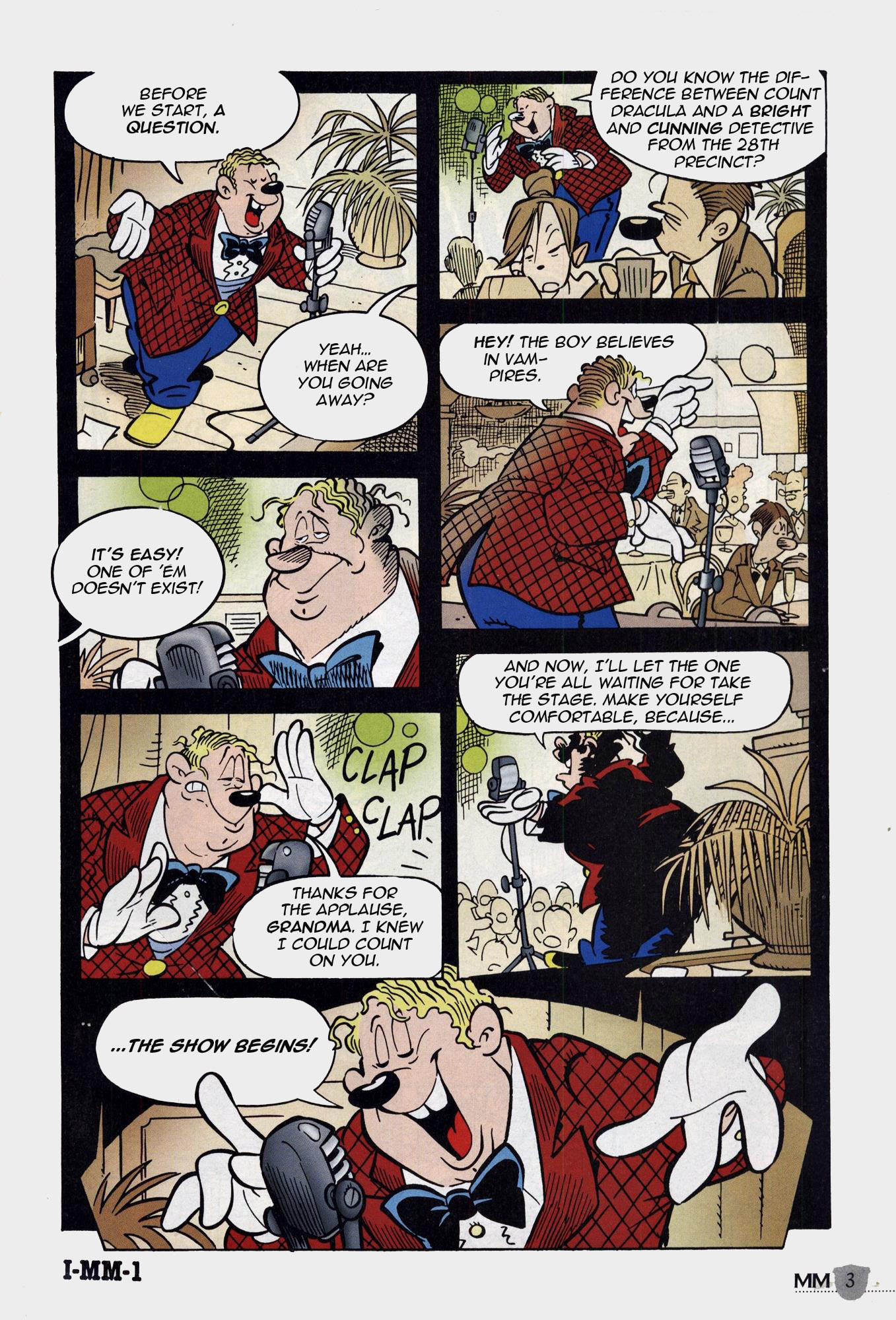 Read online Mickey Mouse Mystery Magazine comic -  Issue #1 - 3