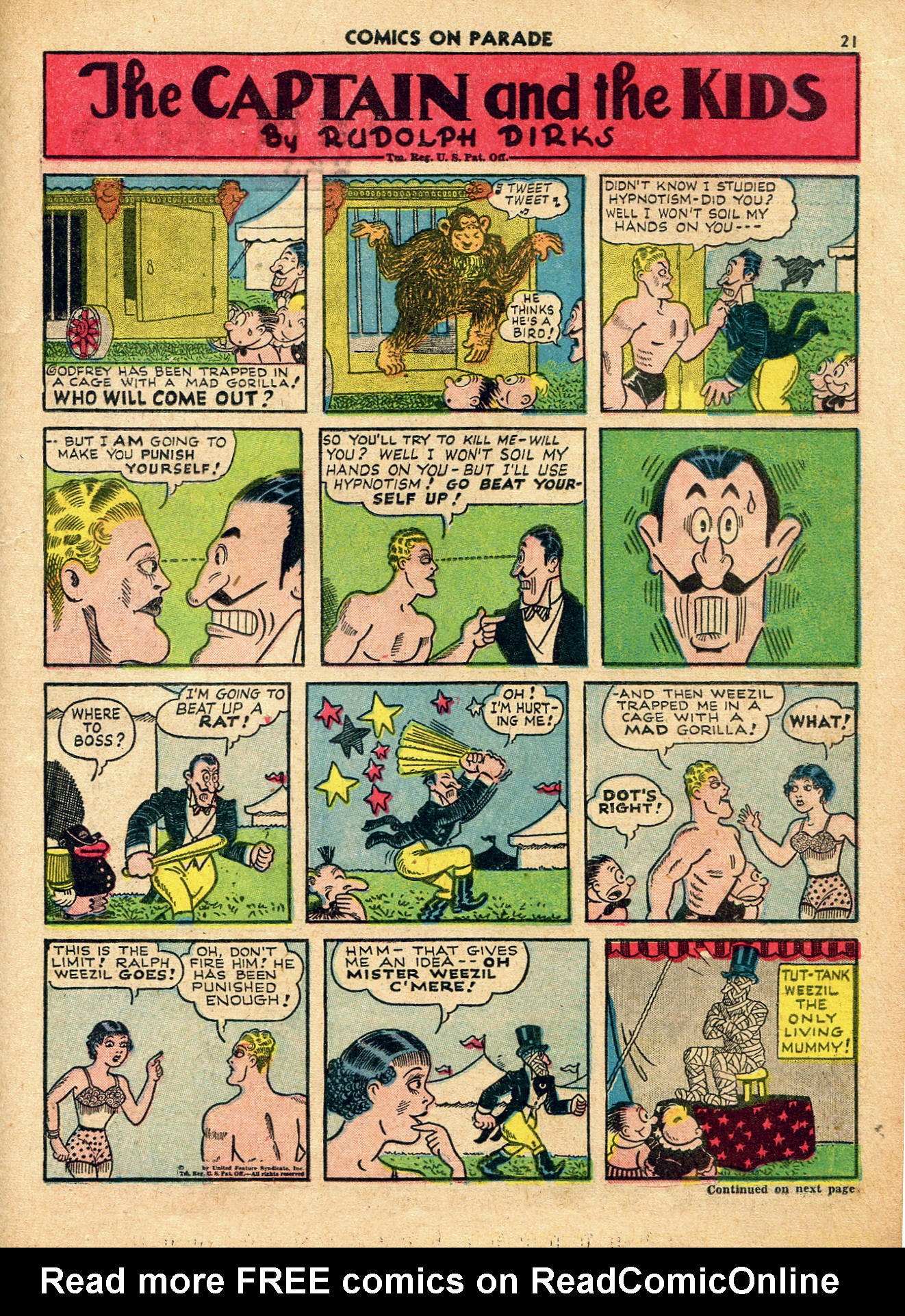 Read online Comics on Parade comic -  Issue #28 - 23